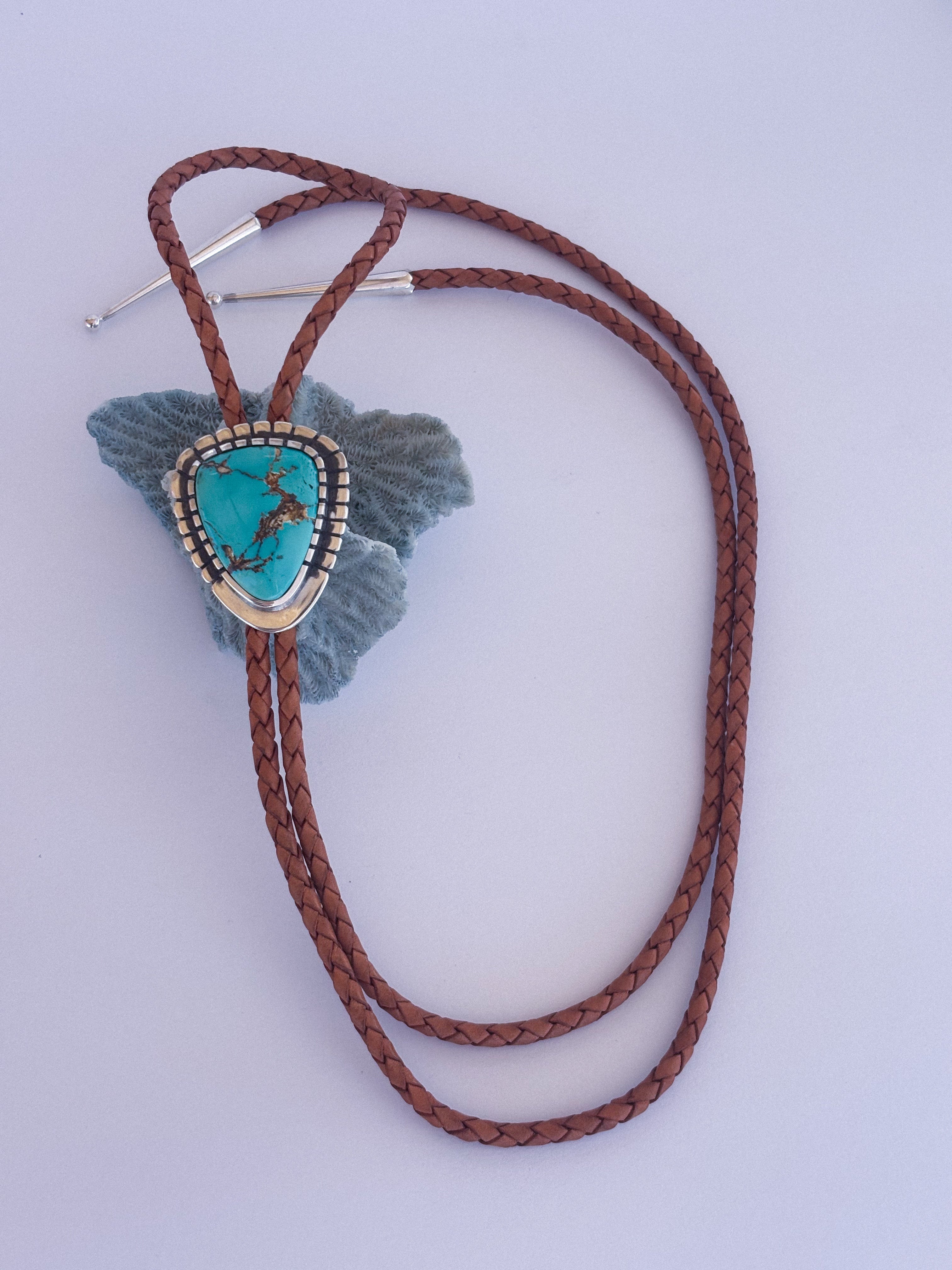 Royston Turquoise Bolo | Sterling Silver