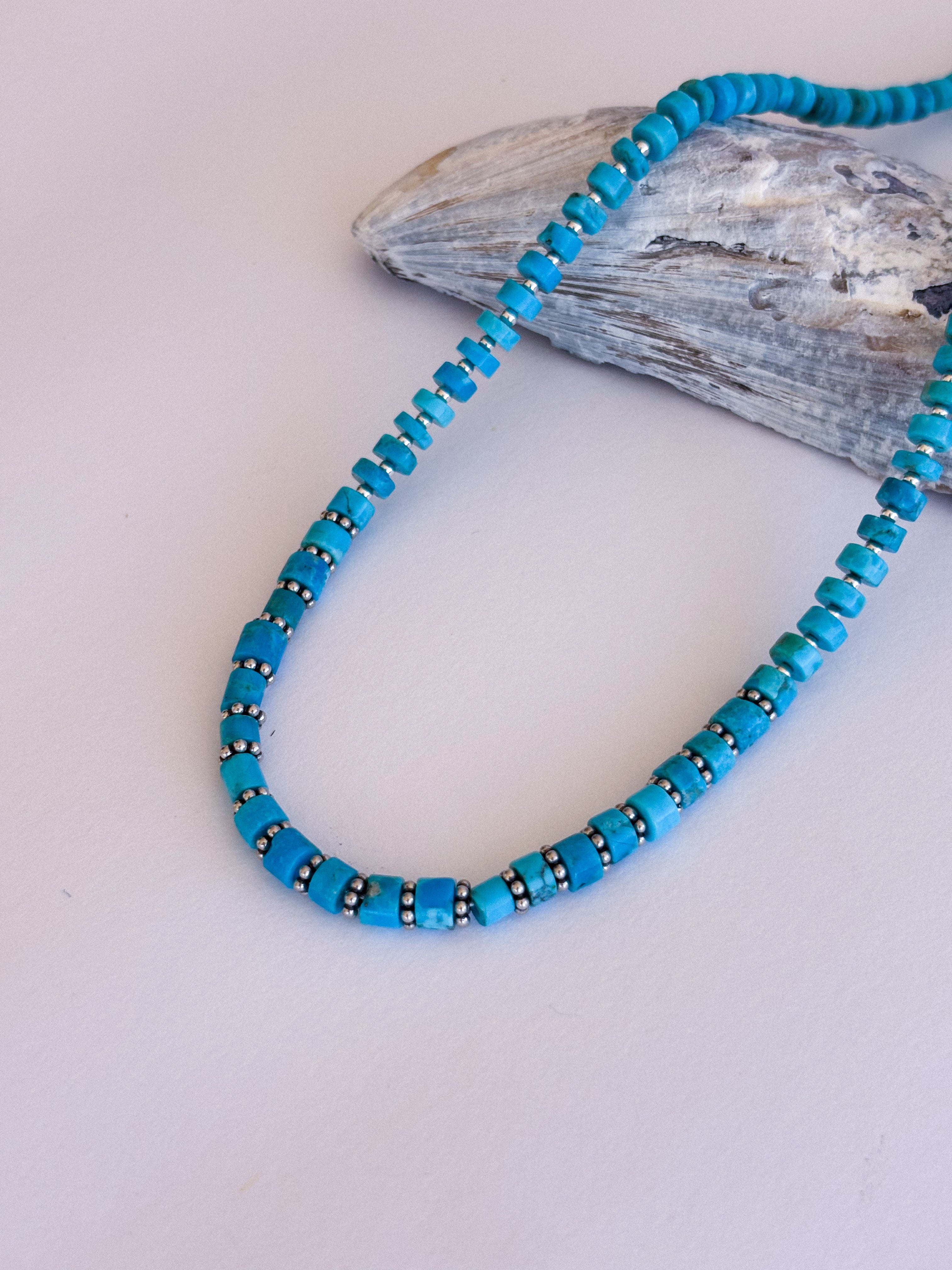 Turquoise Beaded Necklace