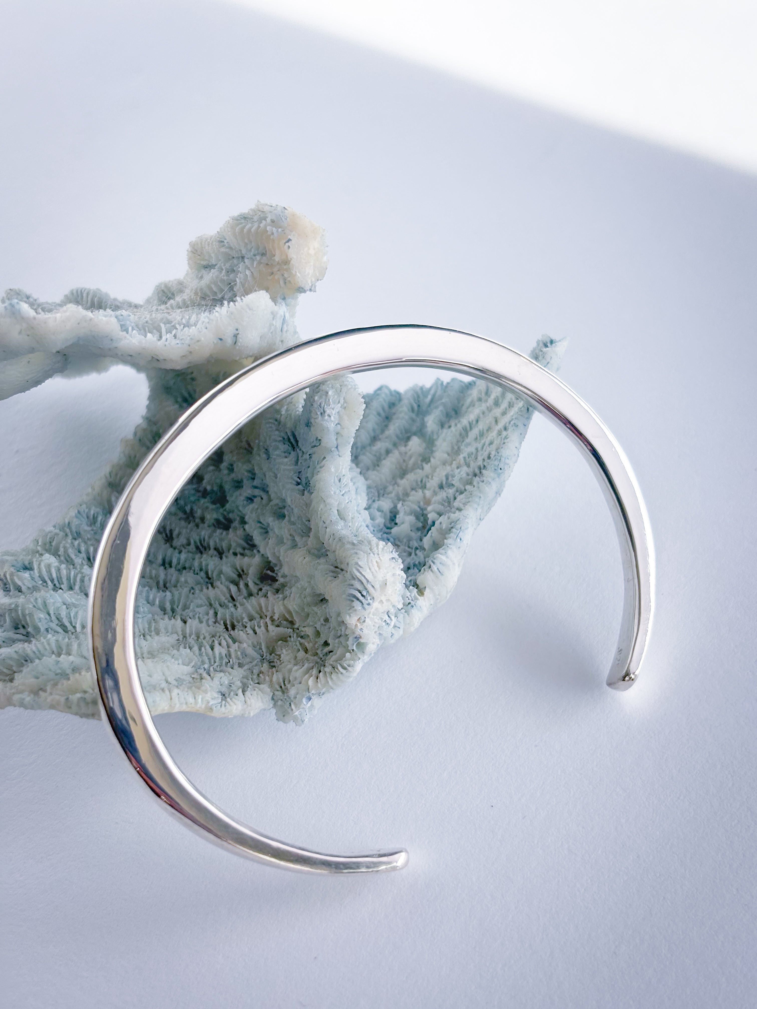 Heavyweight Flair Cuff Bracelet | Sterling Silver