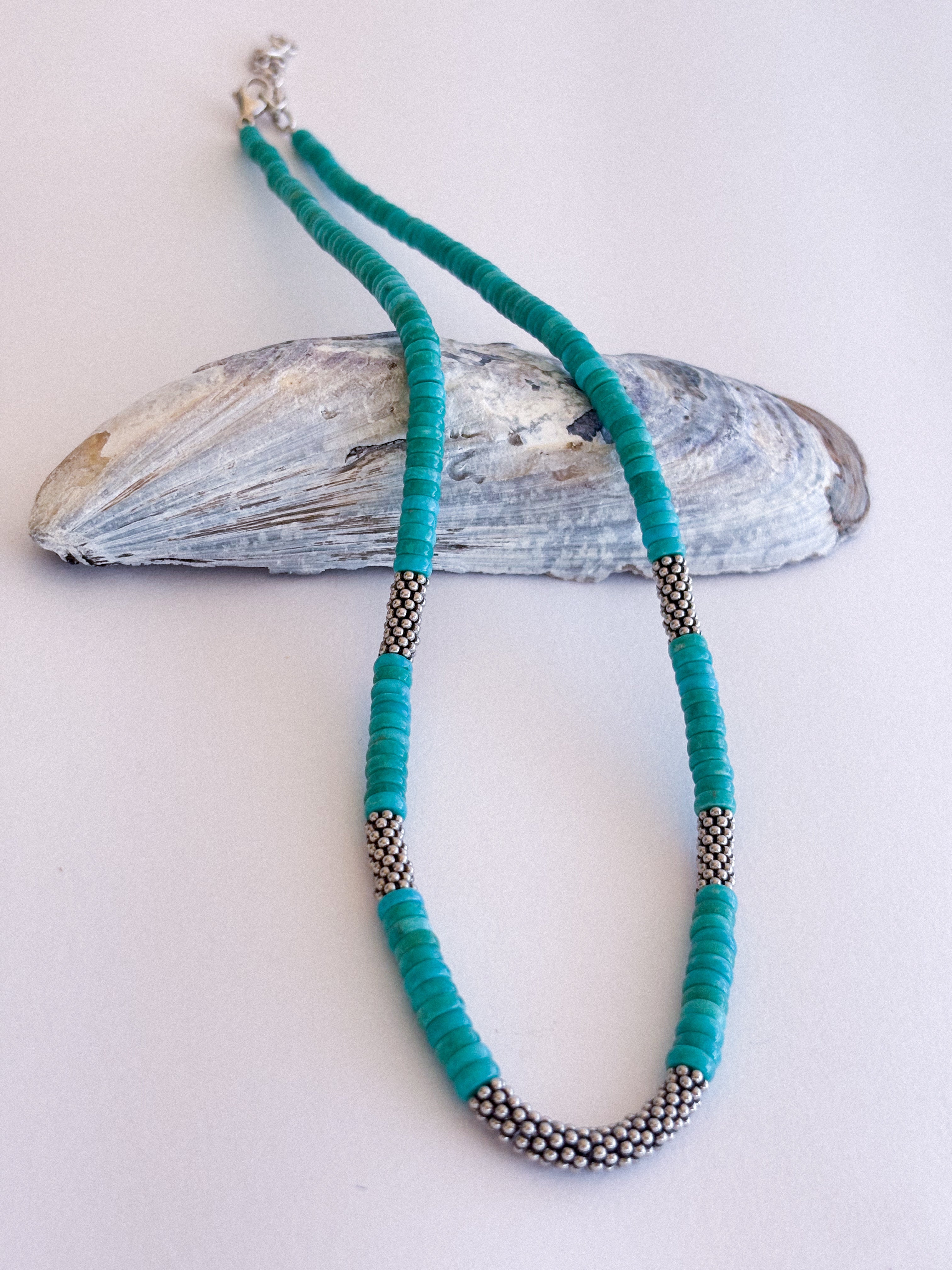 Turquoise Beaded Necklace