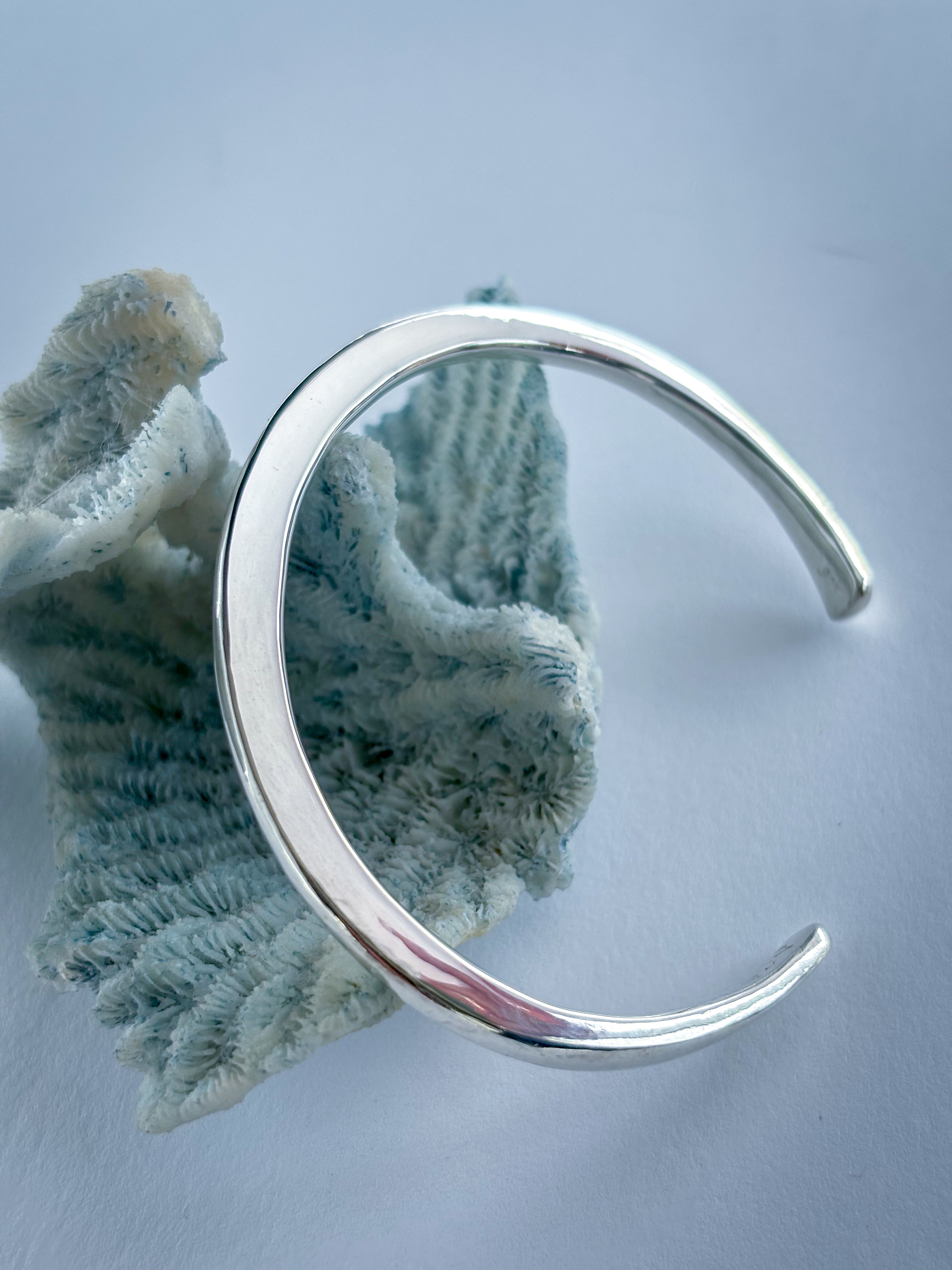 Heavyweight Flair Cuff Bracelet | Sterling Silver