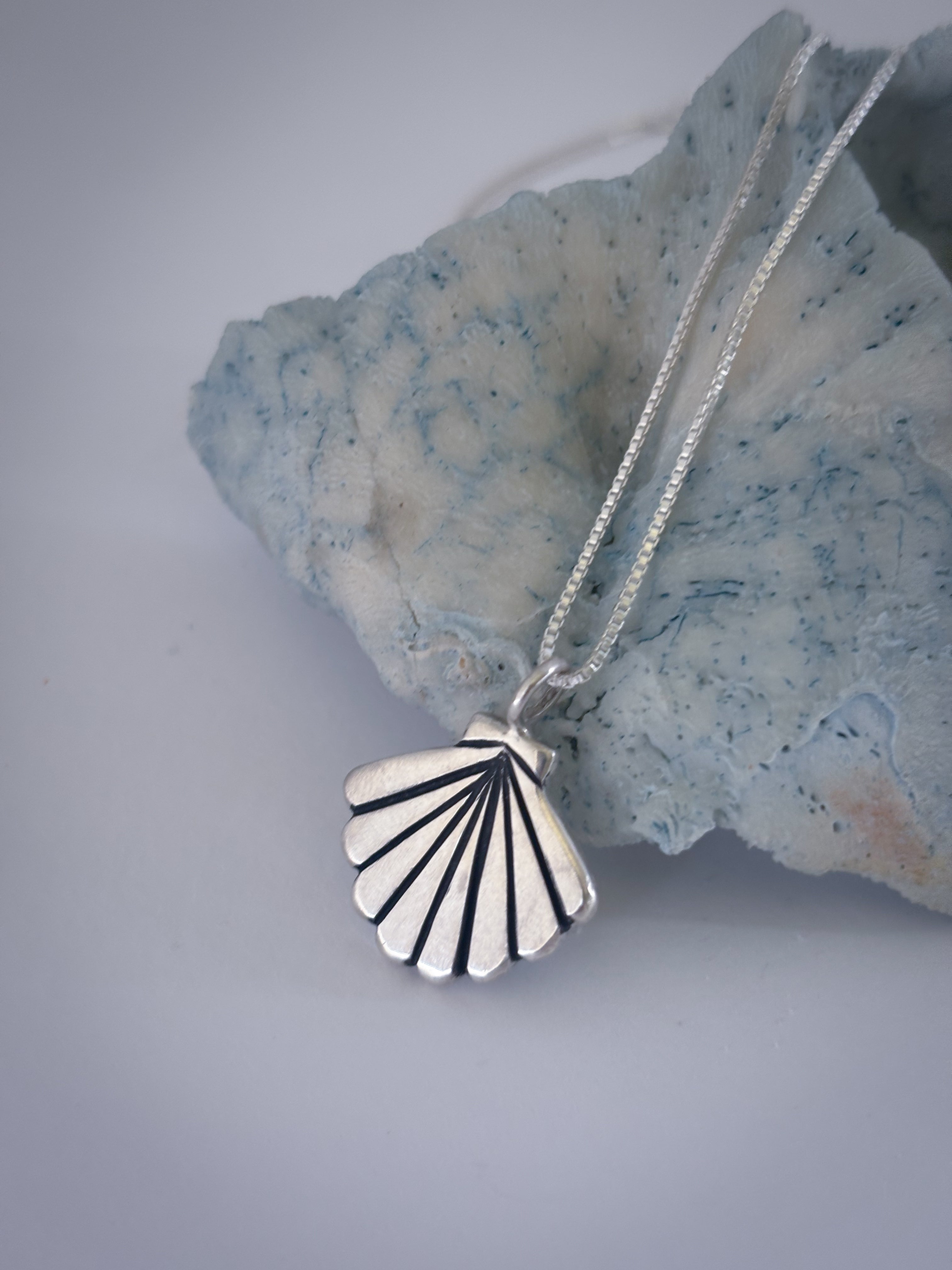 Seashell Sterling Silver Necklace