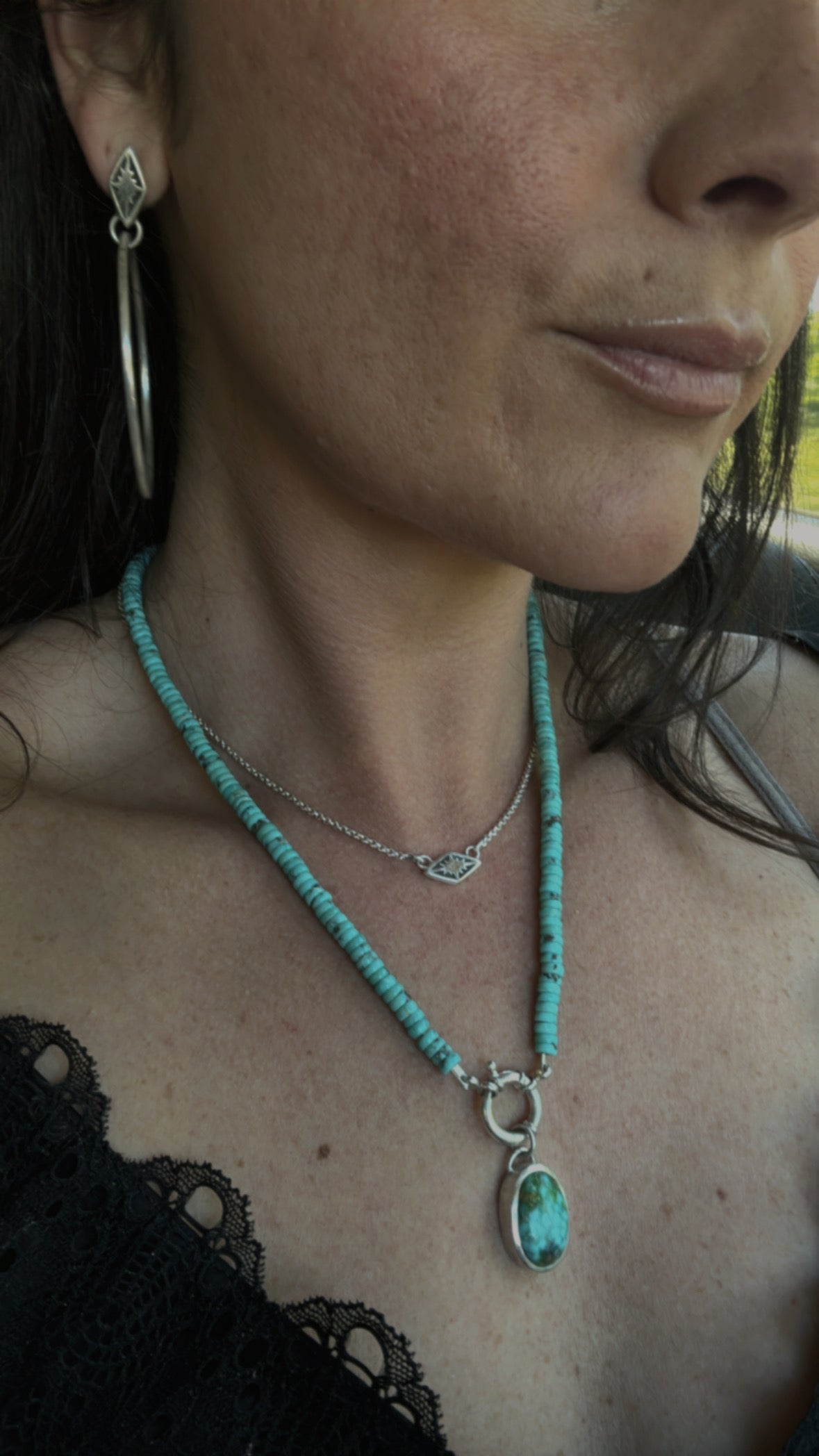 North Star Layering Necklace | Sterling SIlver