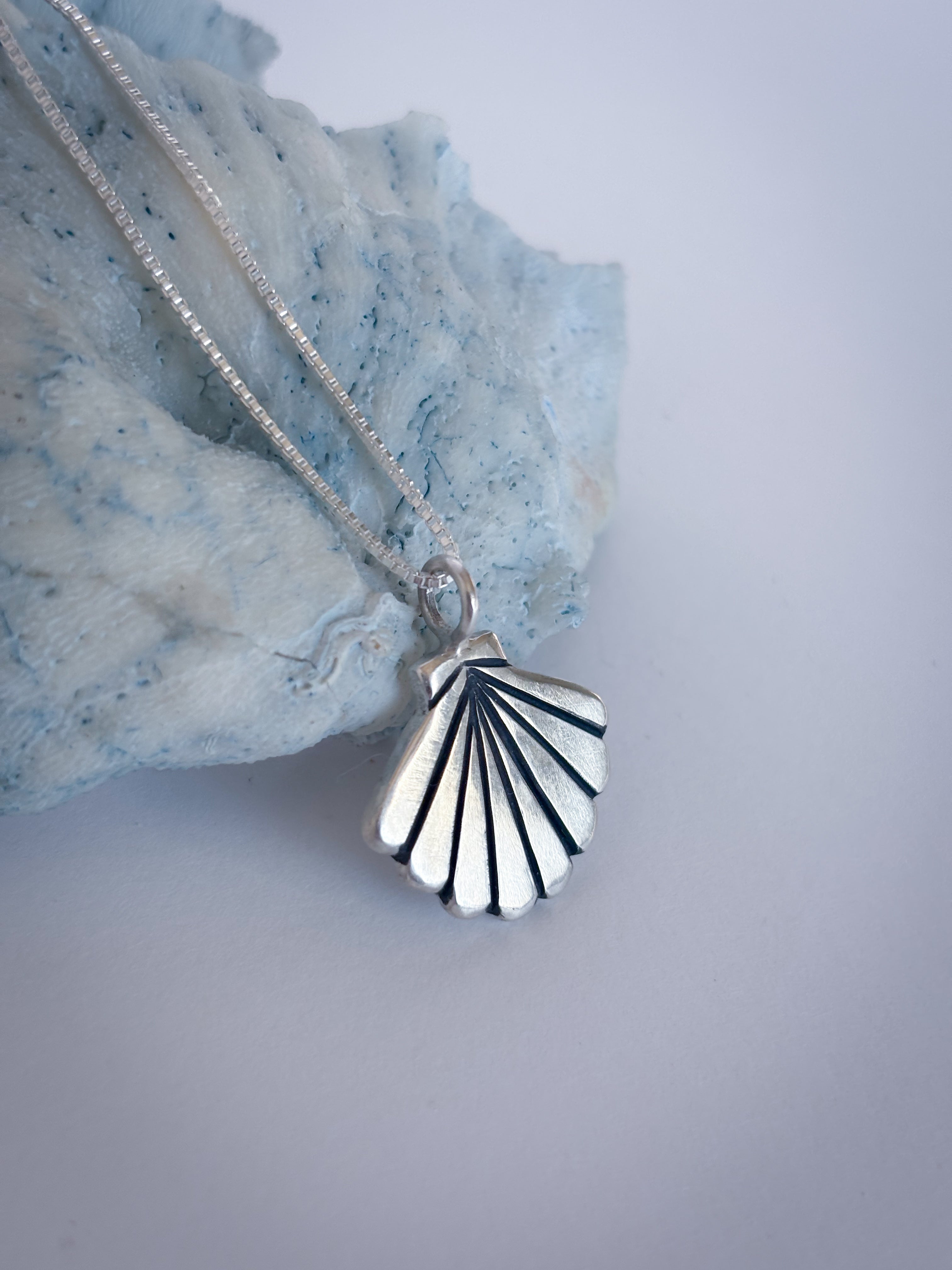 Seashell Sterling Silver Necklace