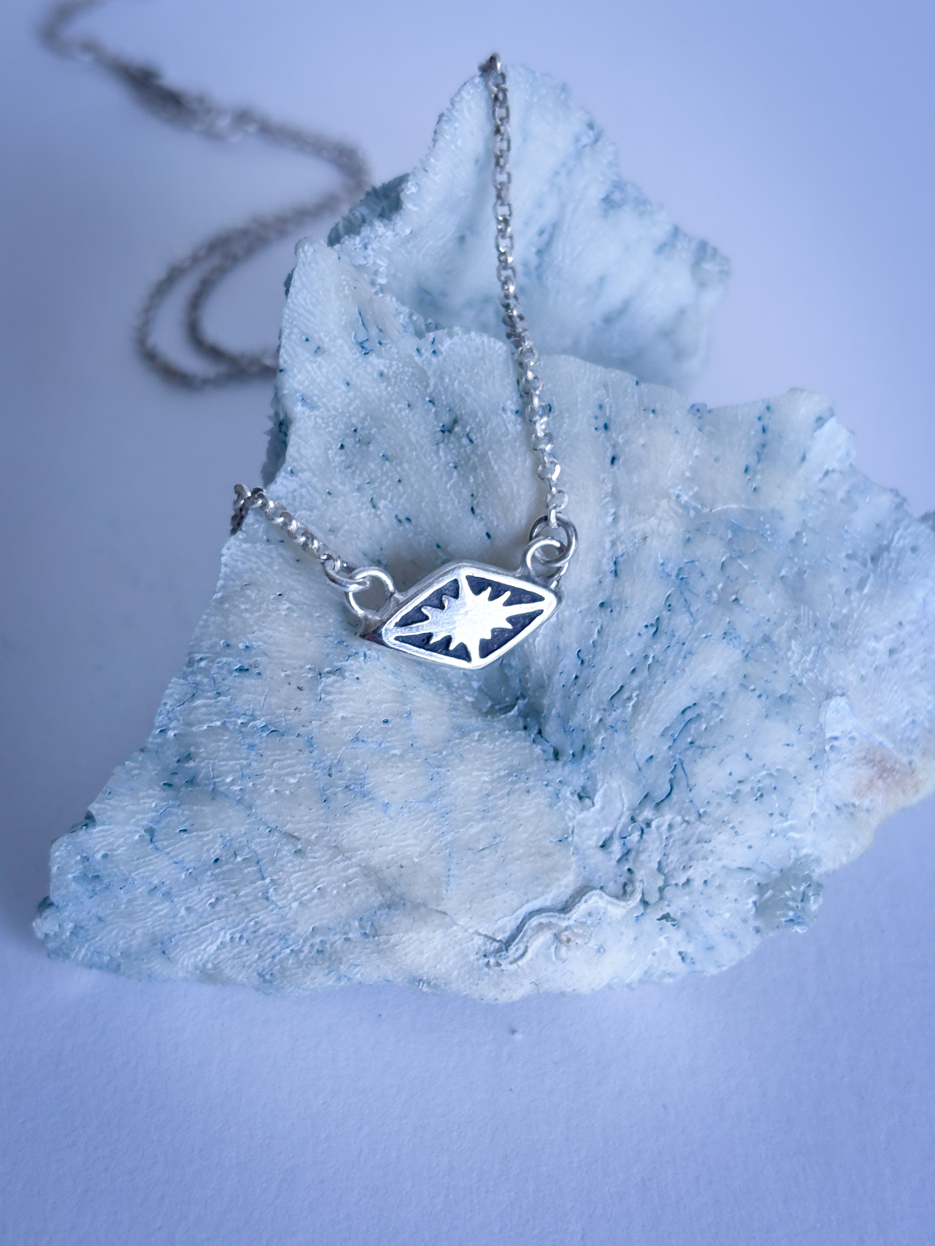 North Star Layering Necklace | Sterling SIlver