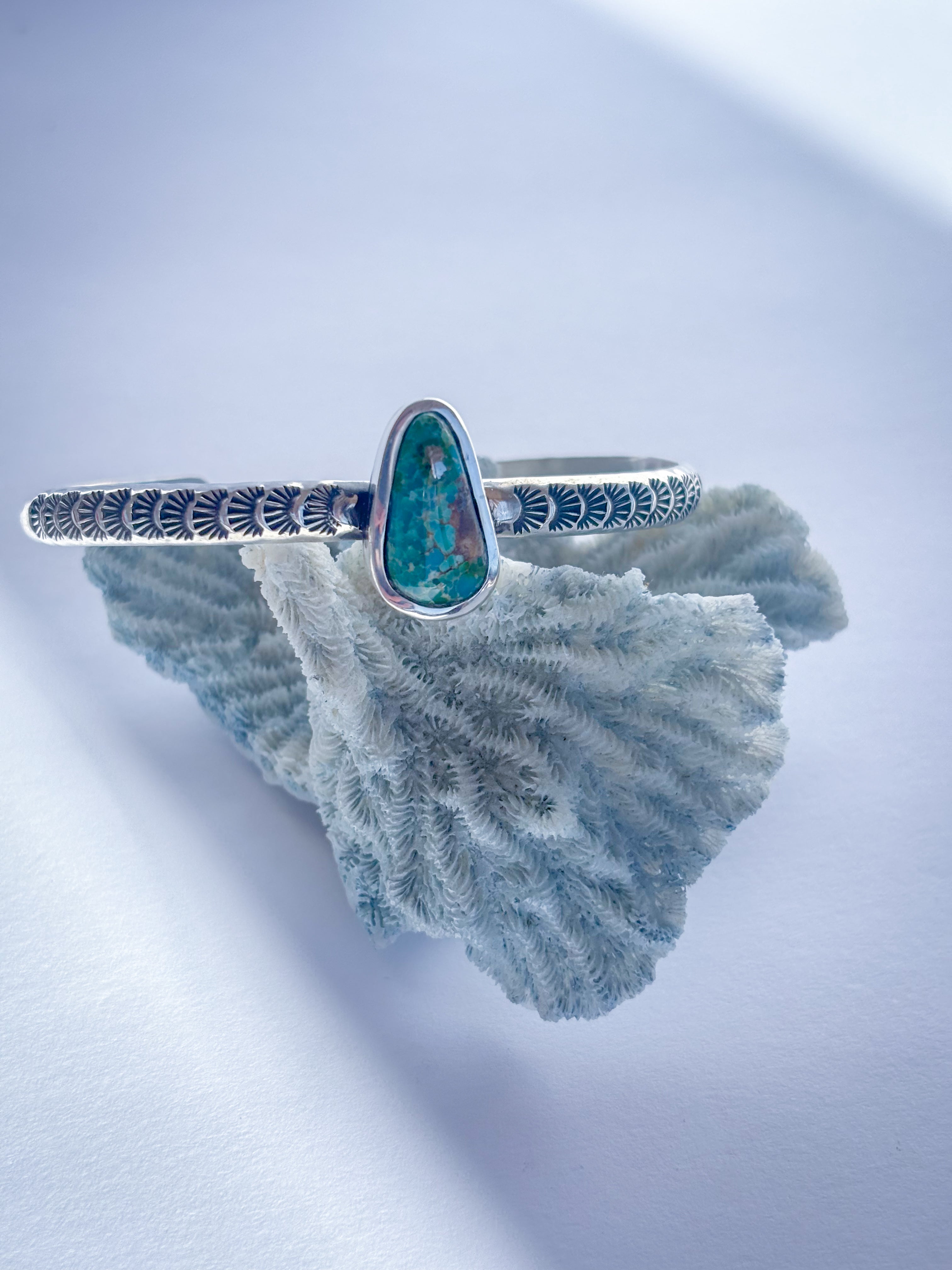 Radiant Bracelet | Sonoran Gold Turquoise & Sterling Silver