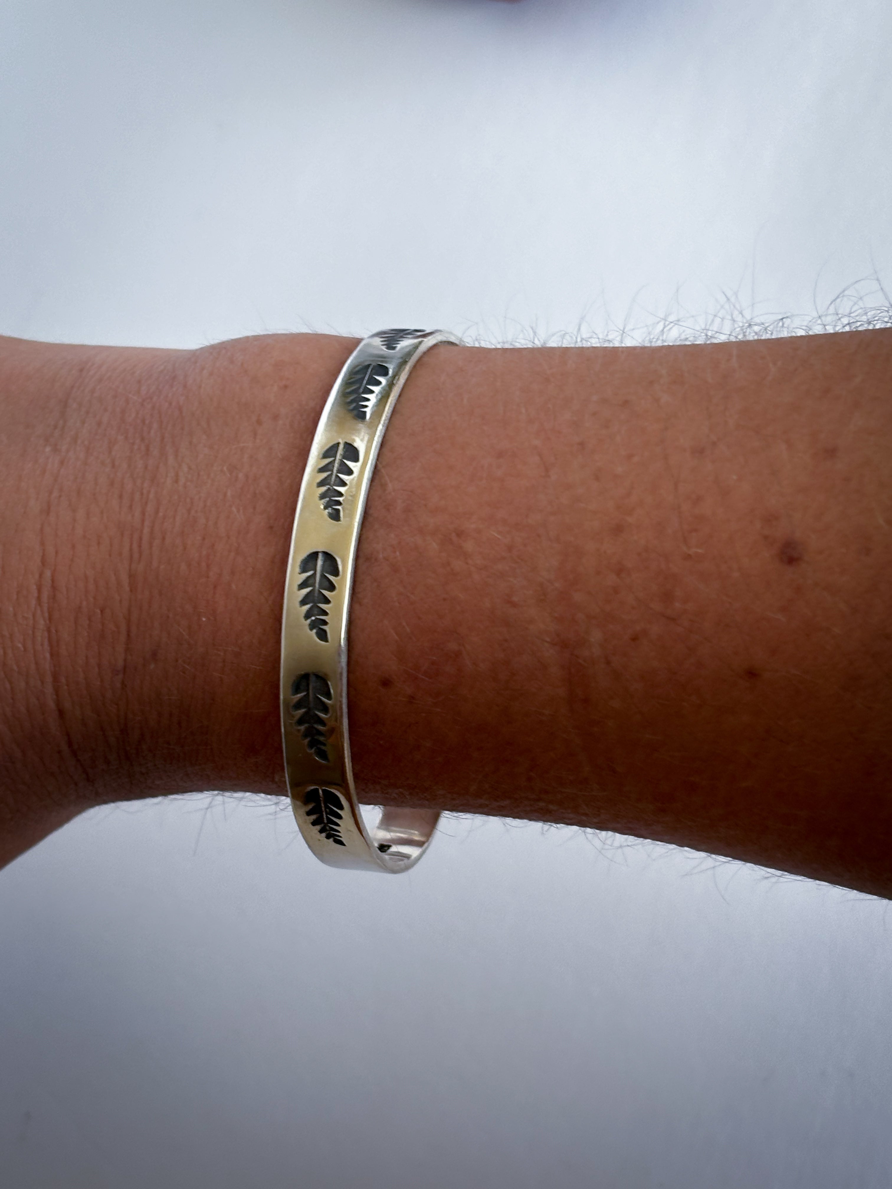 Fern Cuff Bracelet | Sterling Silver