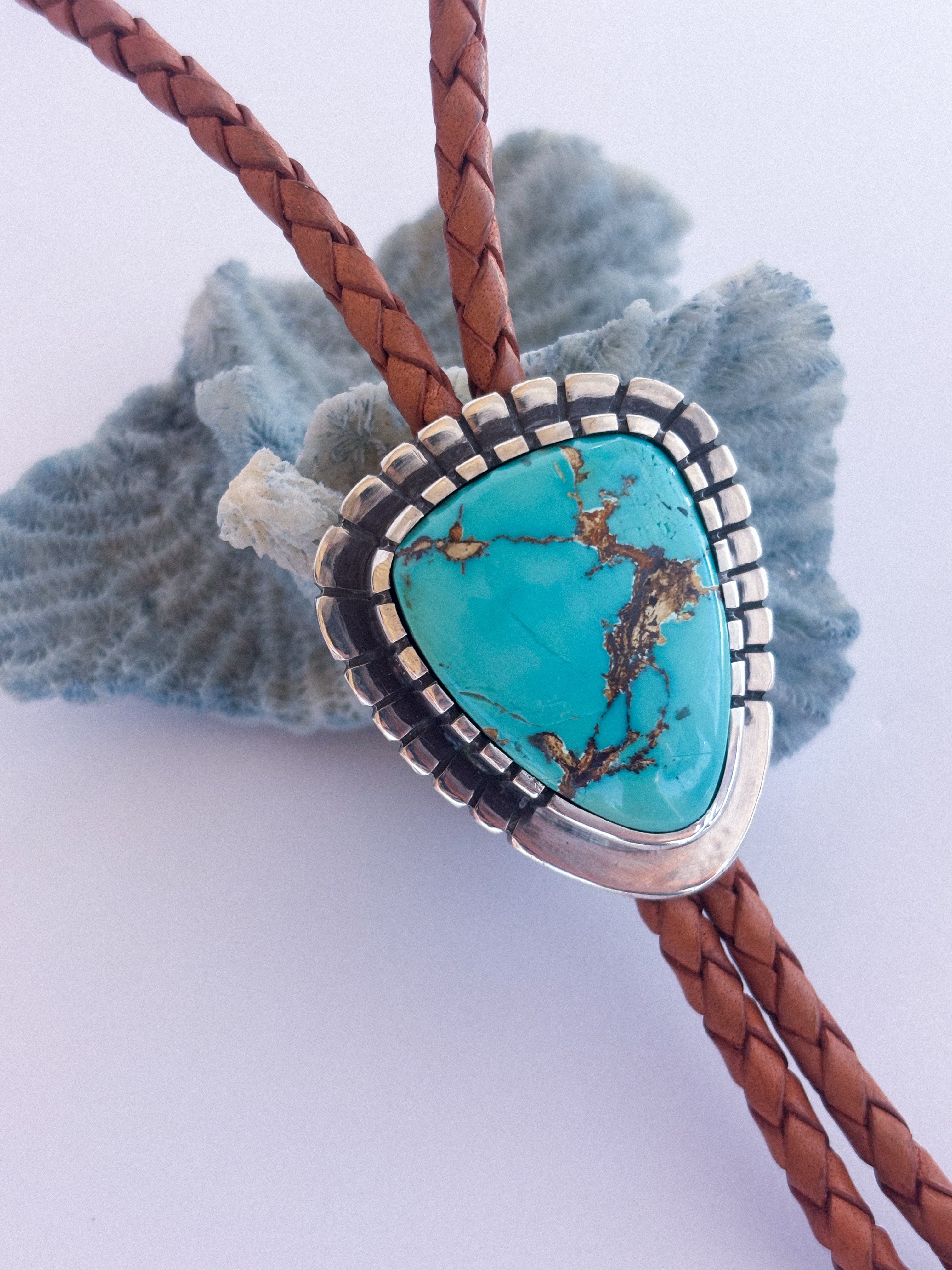 Royston Turquoise Bolo | Sterling Silver