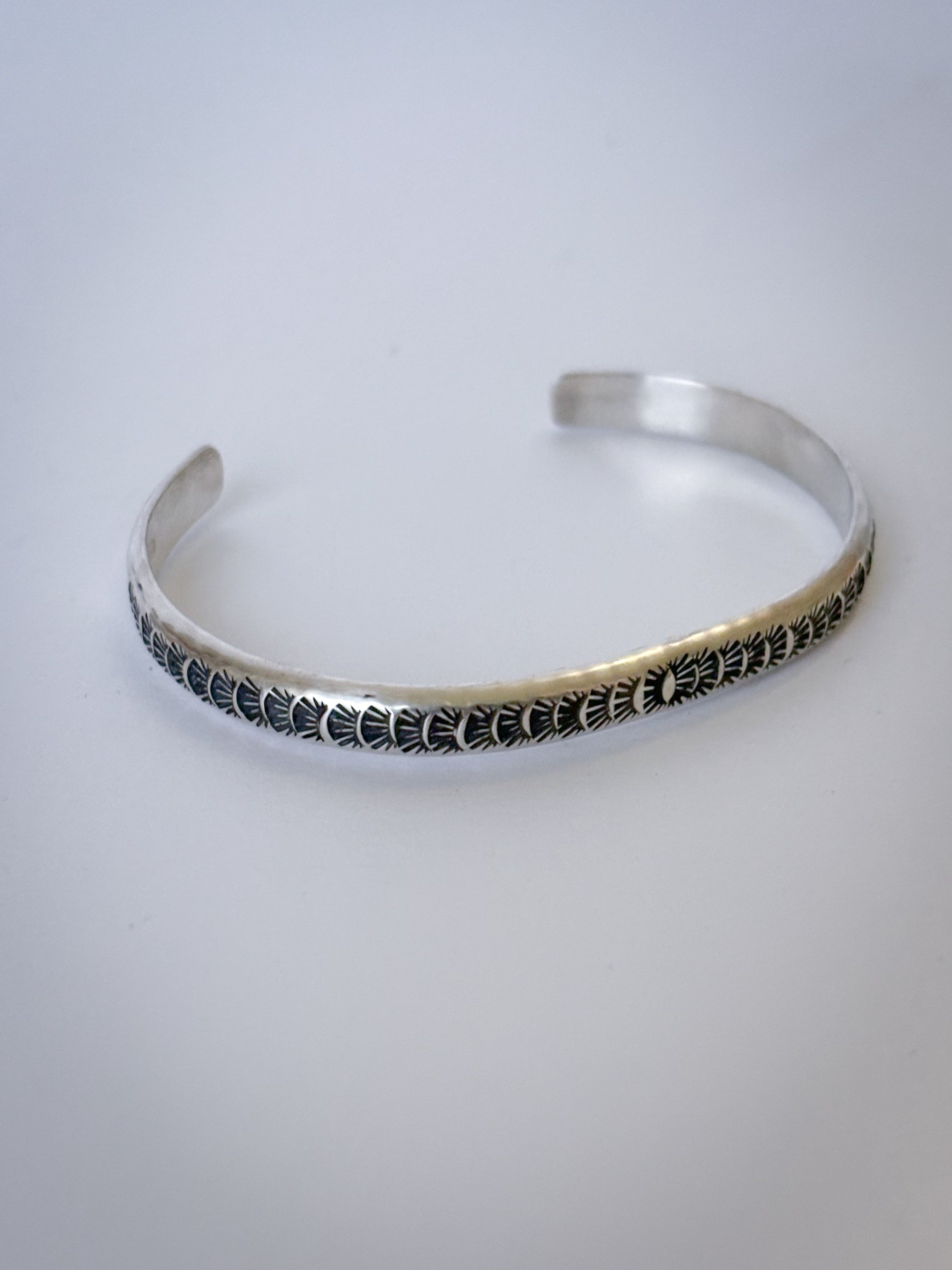 Radiant Cuff Bracelet | Sterling Silver