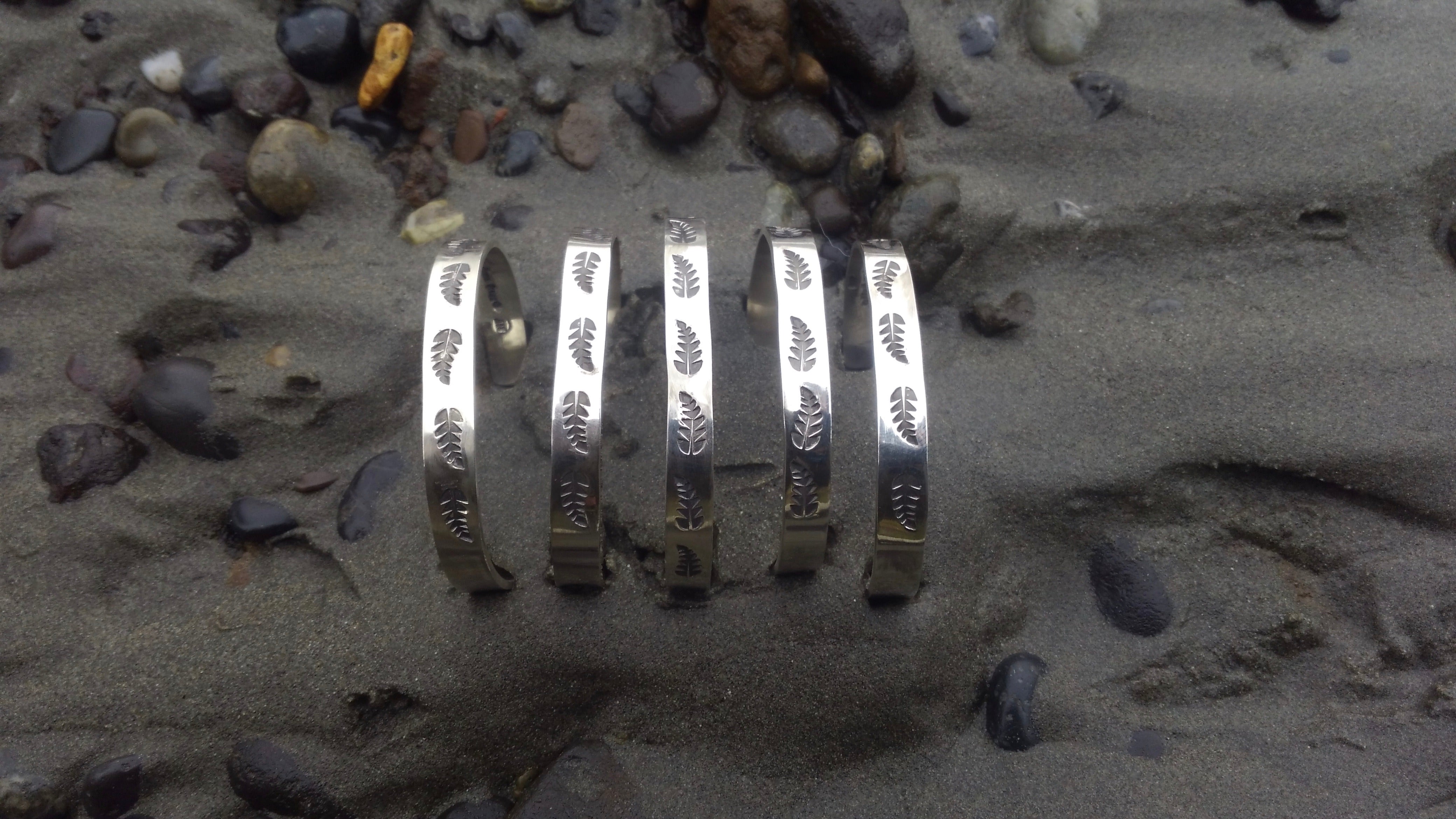 Fern Cuff Bracelet | Sterling Silver