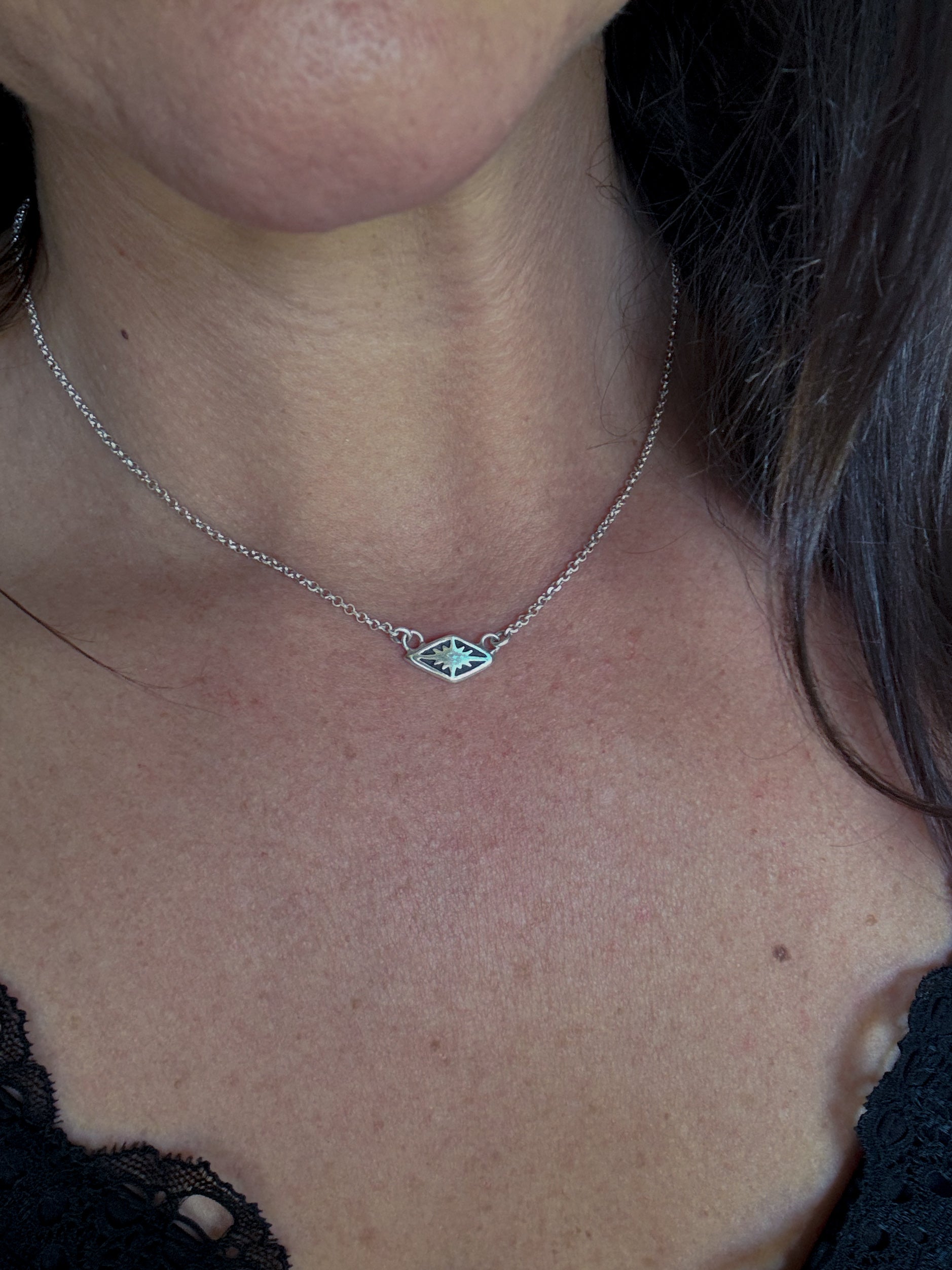 North Star Layering Necklace | Sterling SIlver