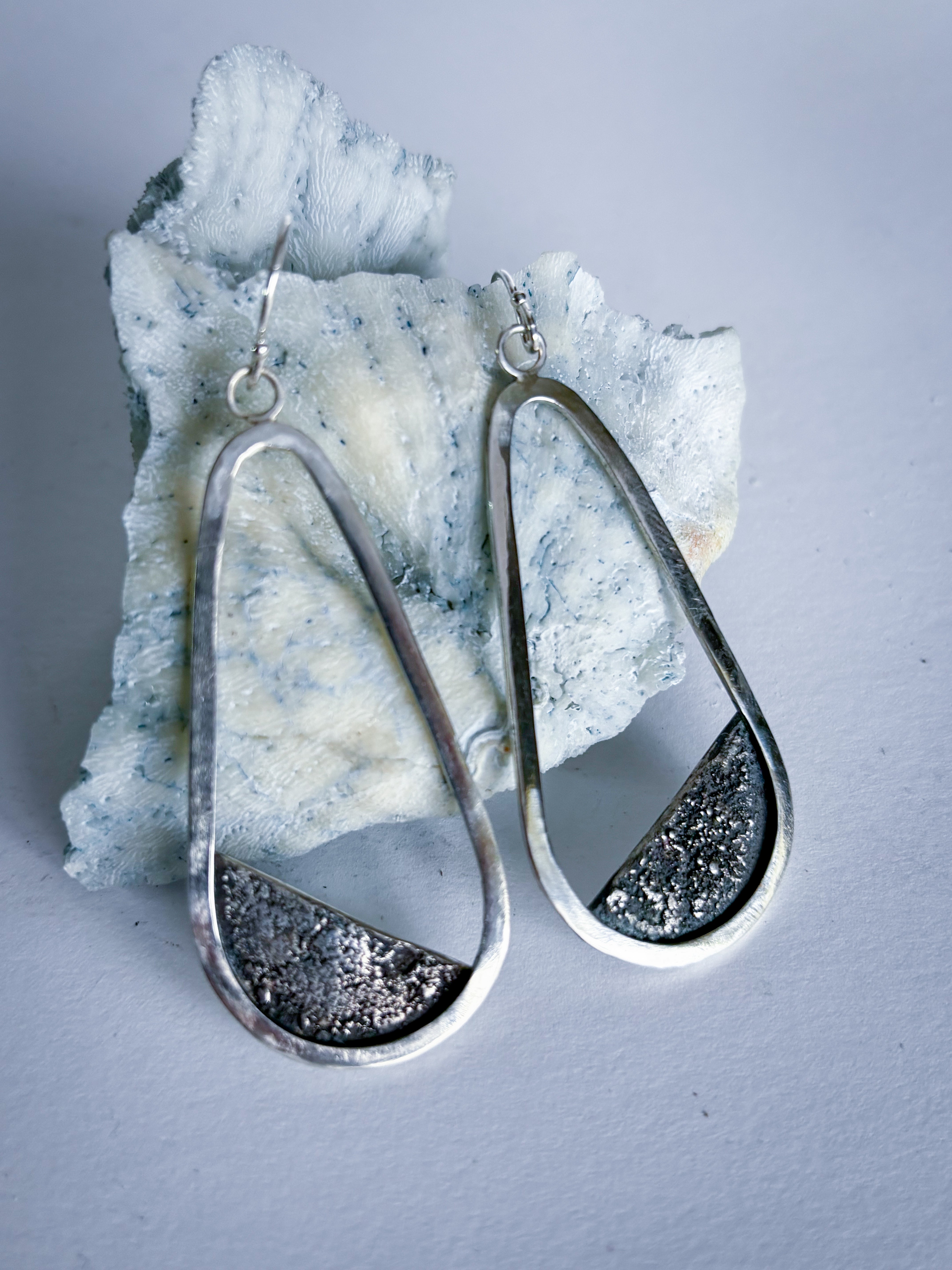 Sandscape Sterling Silver Earrings