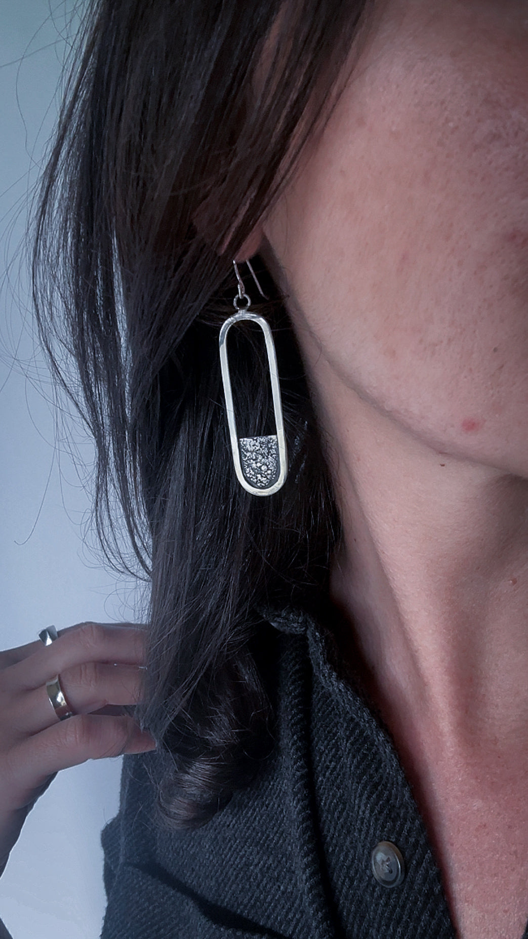 Sandscape Sterling Silver Earrings