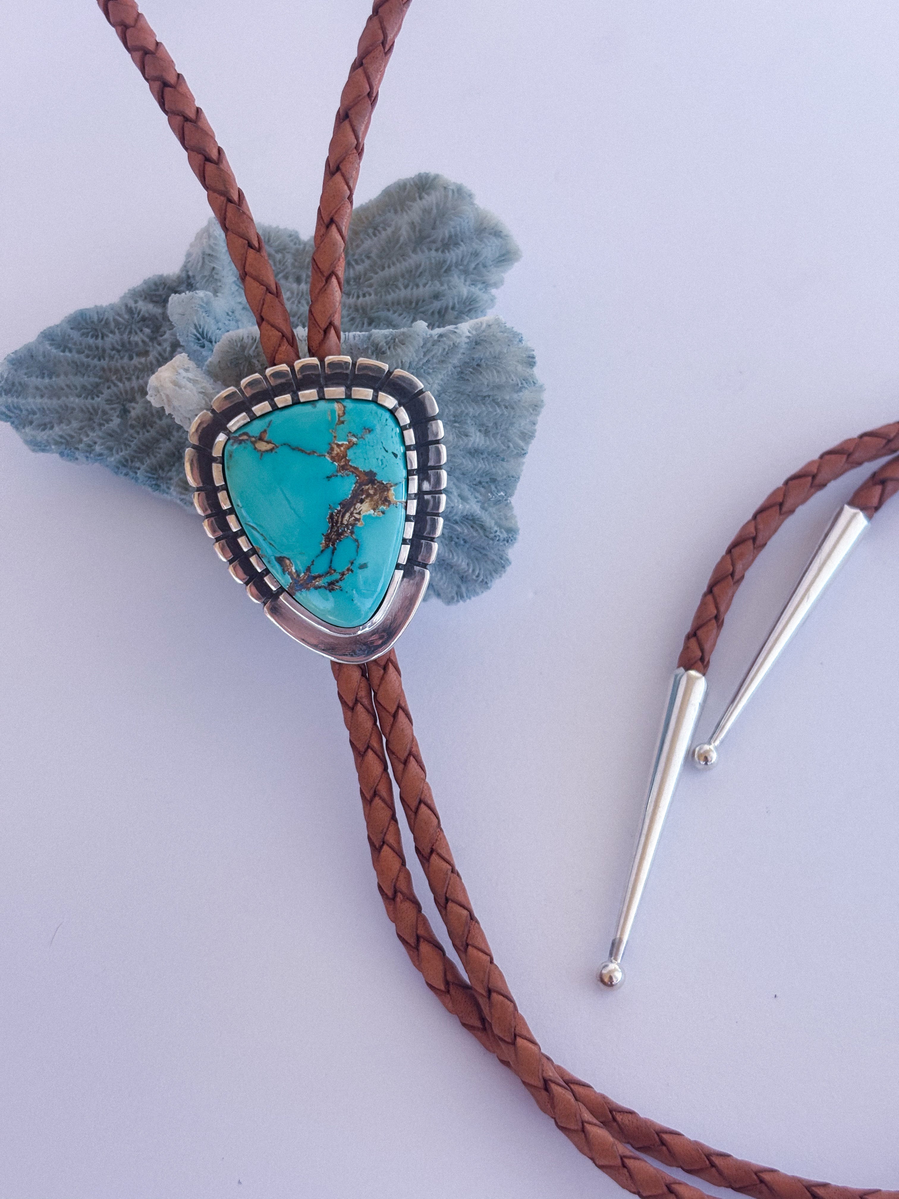 Royston Turquoise Bolo | Sterling Silver
