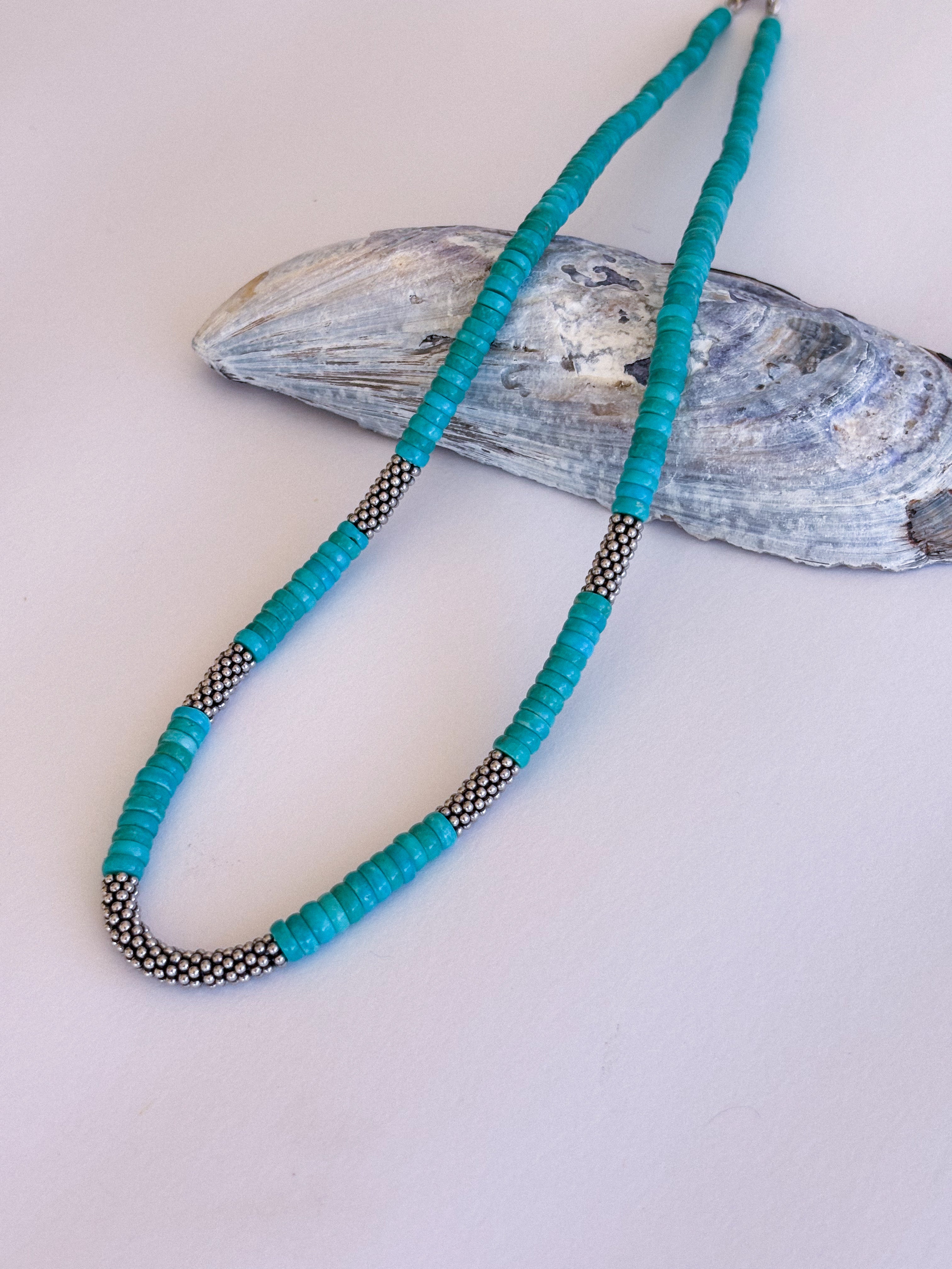 Turquoise Beaded Necklace