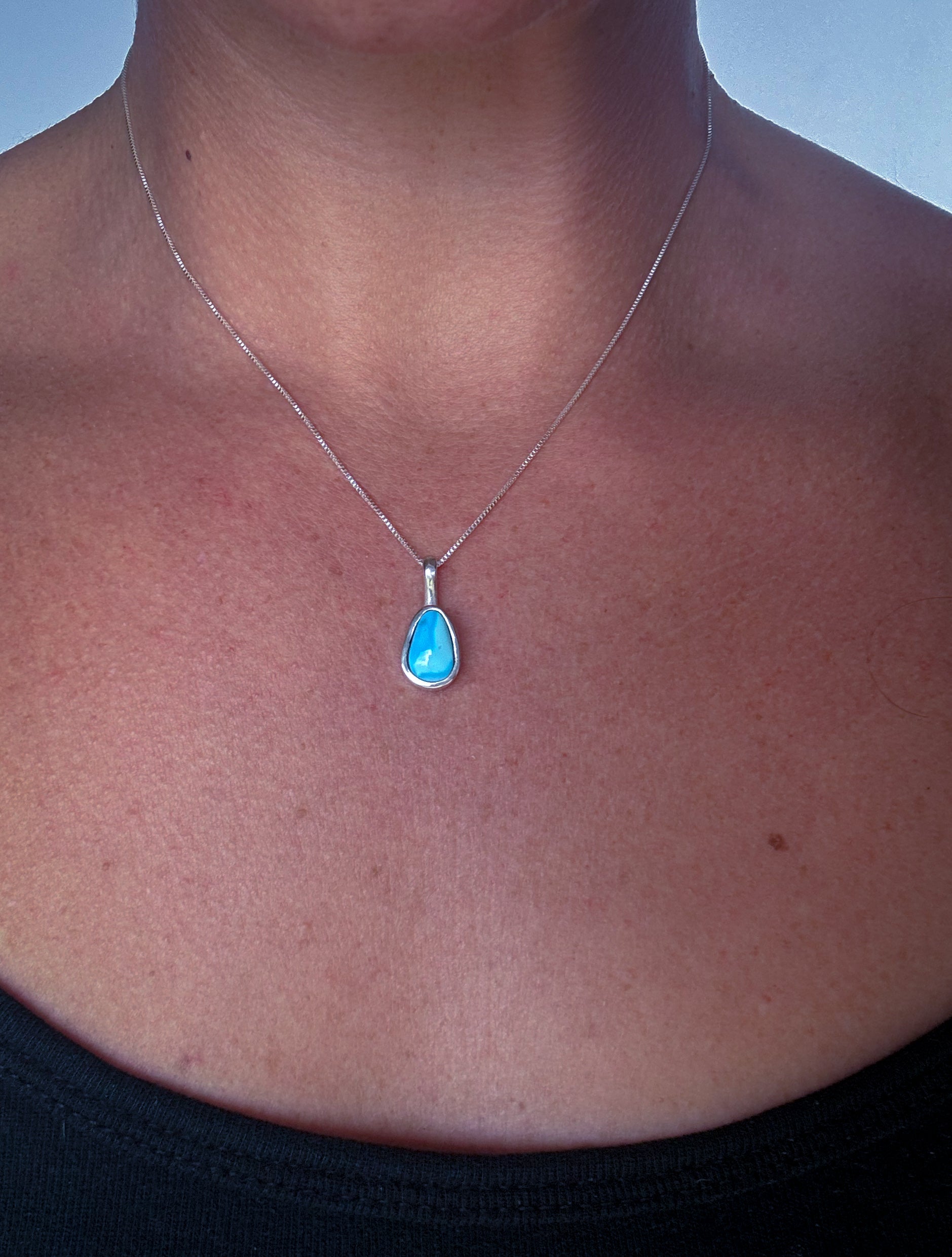 Golden Hills Turquoise Charm Necklace