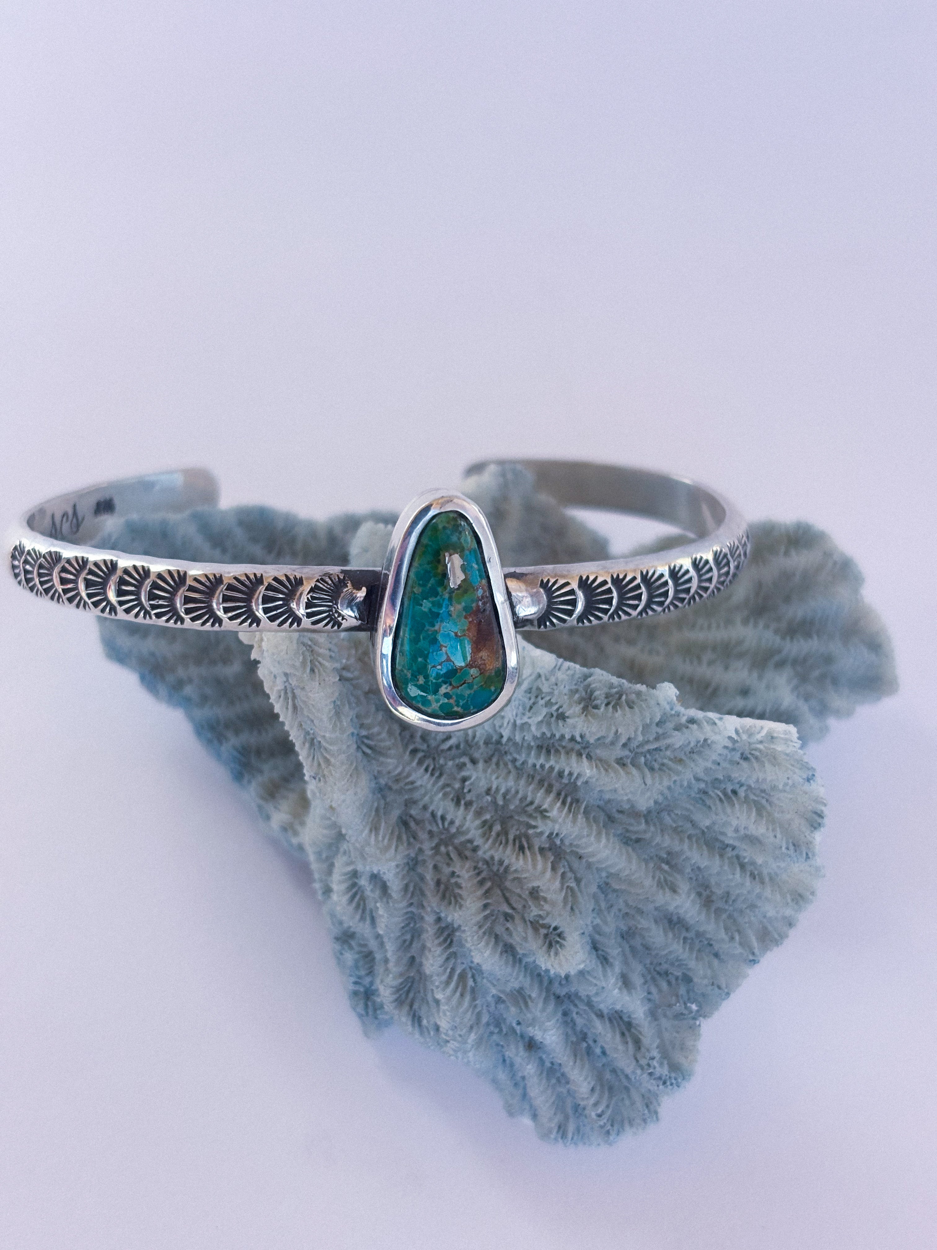 Radiant Bracelet | Sonoran Gold Turquoise & Sterling Silver