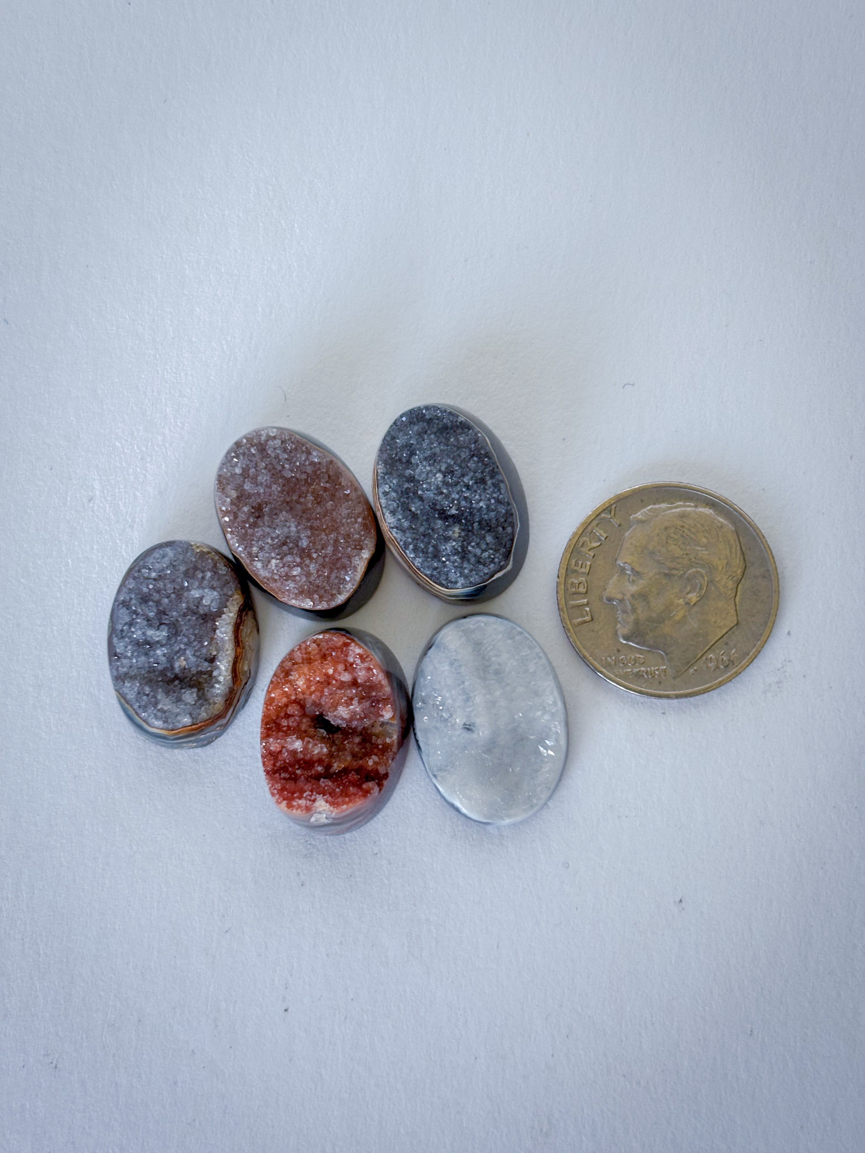 Druzy Agate Cabochons