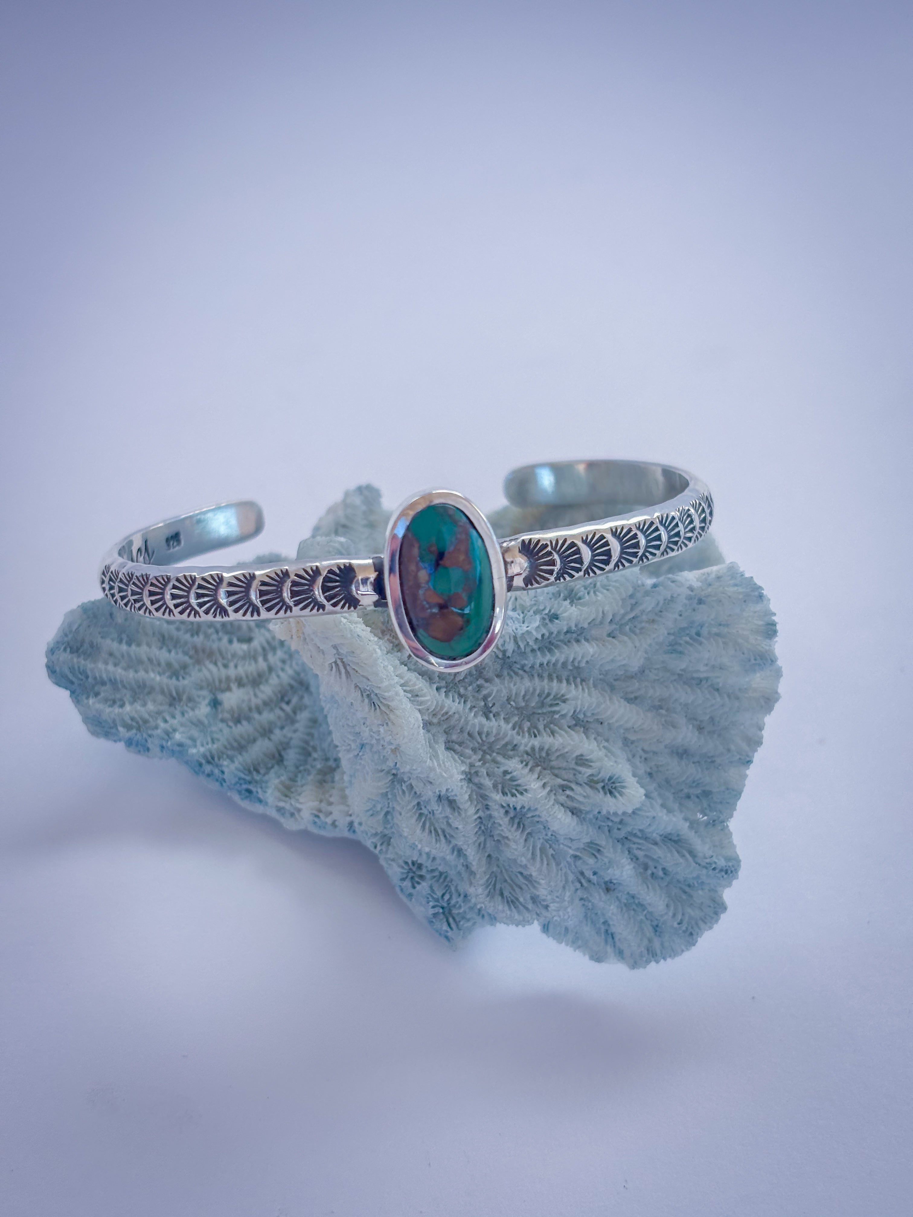 Radiant Bracelet | Royston Turquoise & Sterling Silver