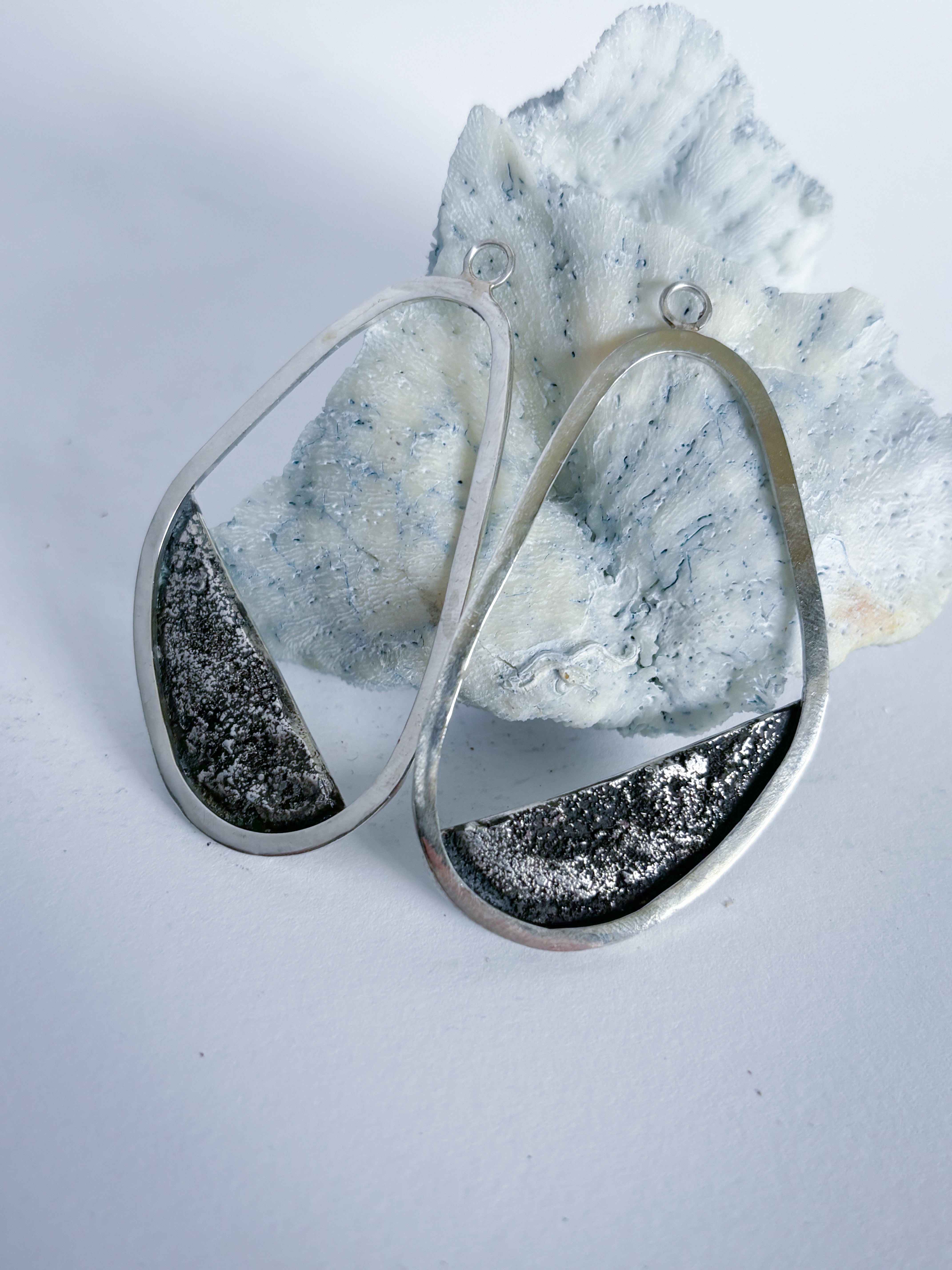 Sandscape Sterling Silver Earrings