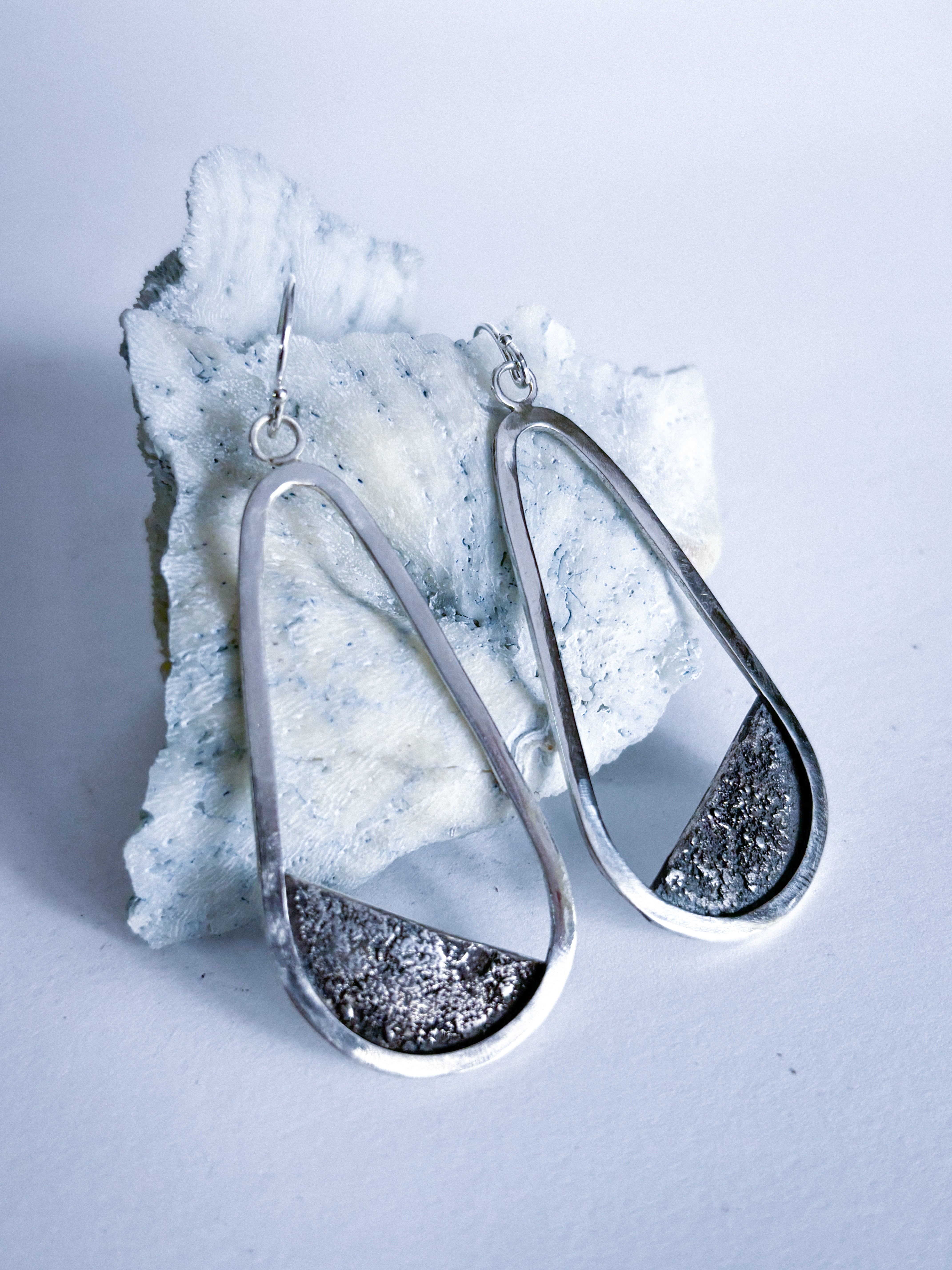 Sandscape Sterling Silver Earrings