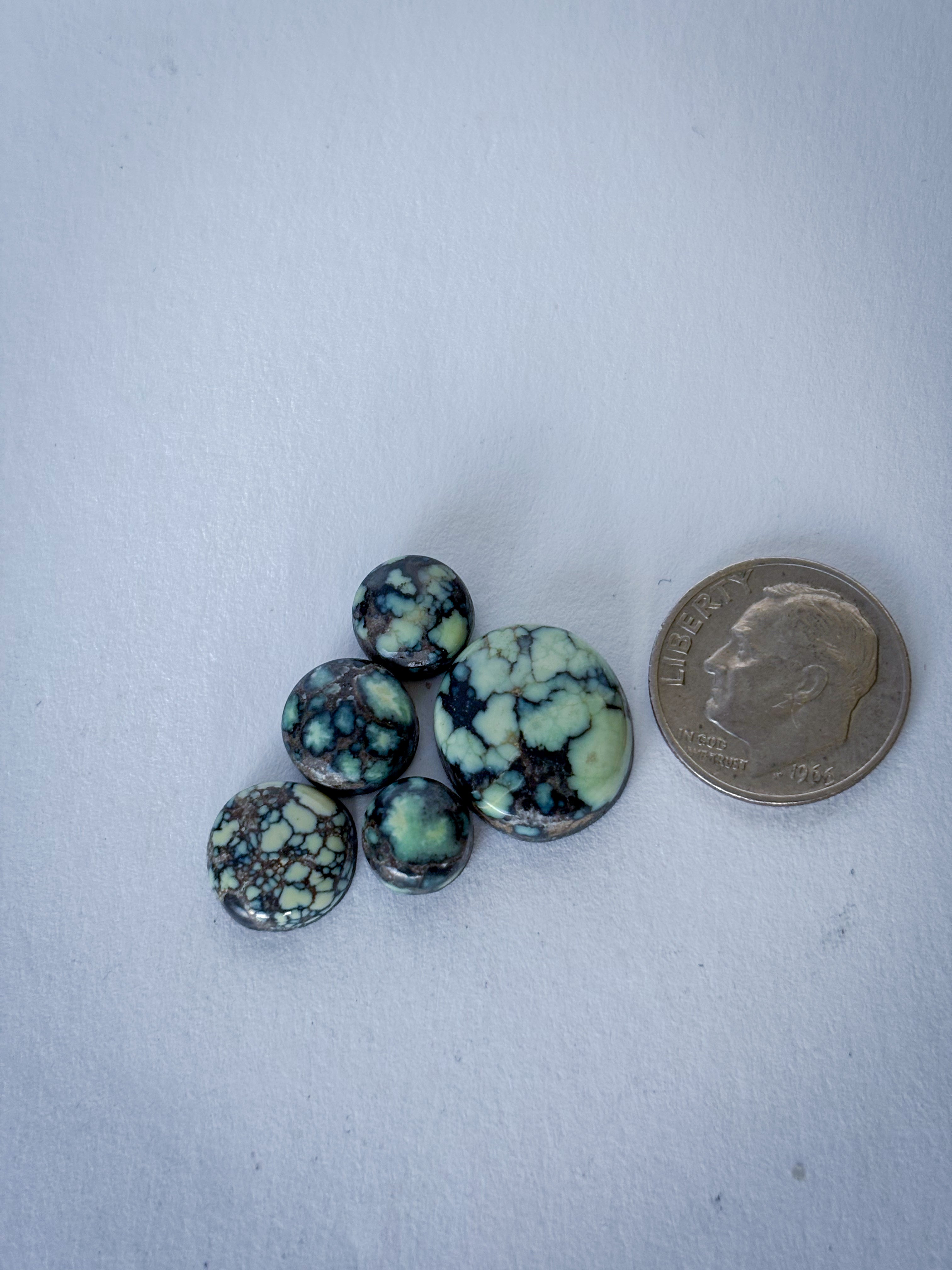 Poseidon Variscite Cabochons