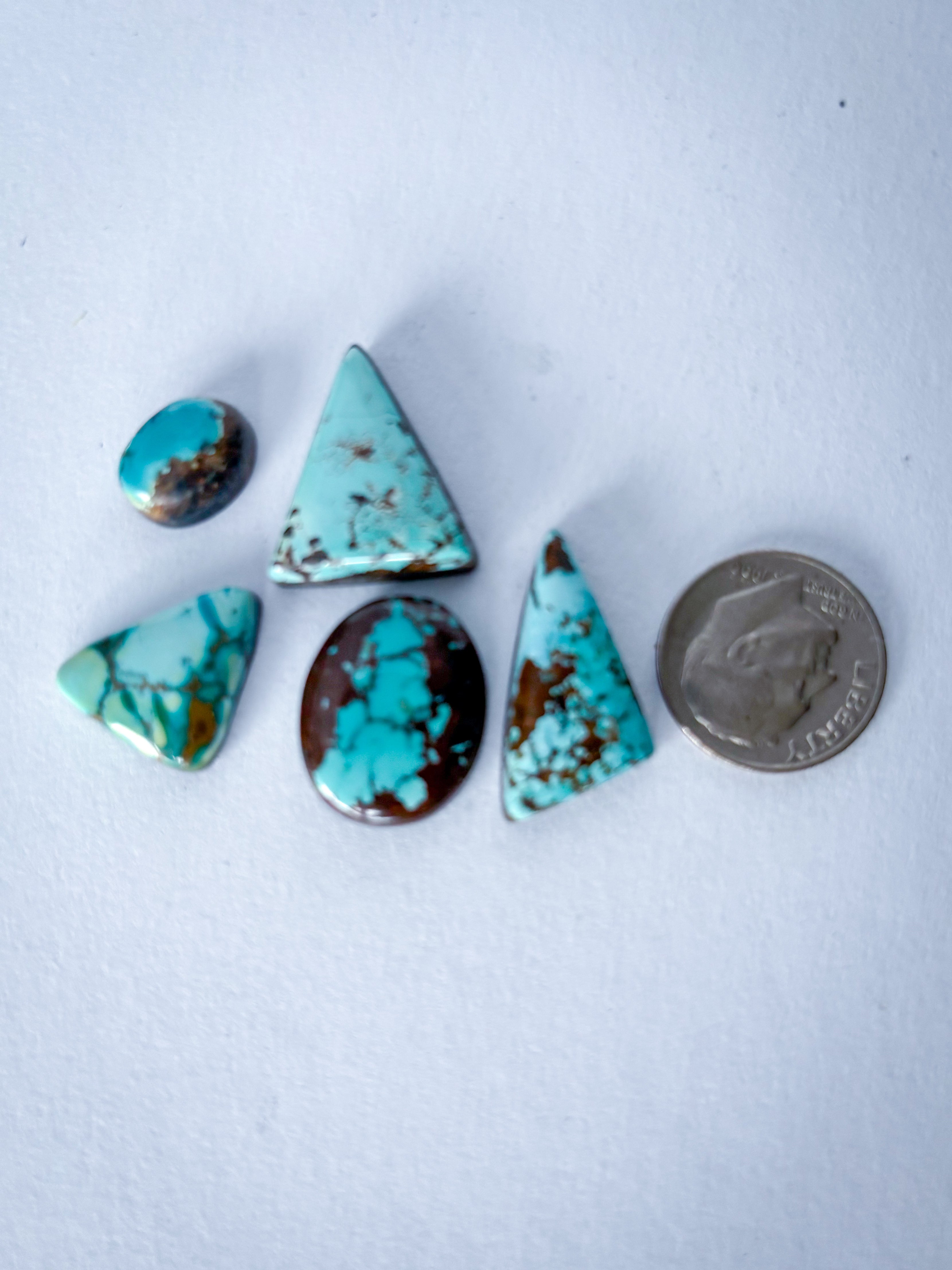 Sierra Nevada Turquoise Cabochons