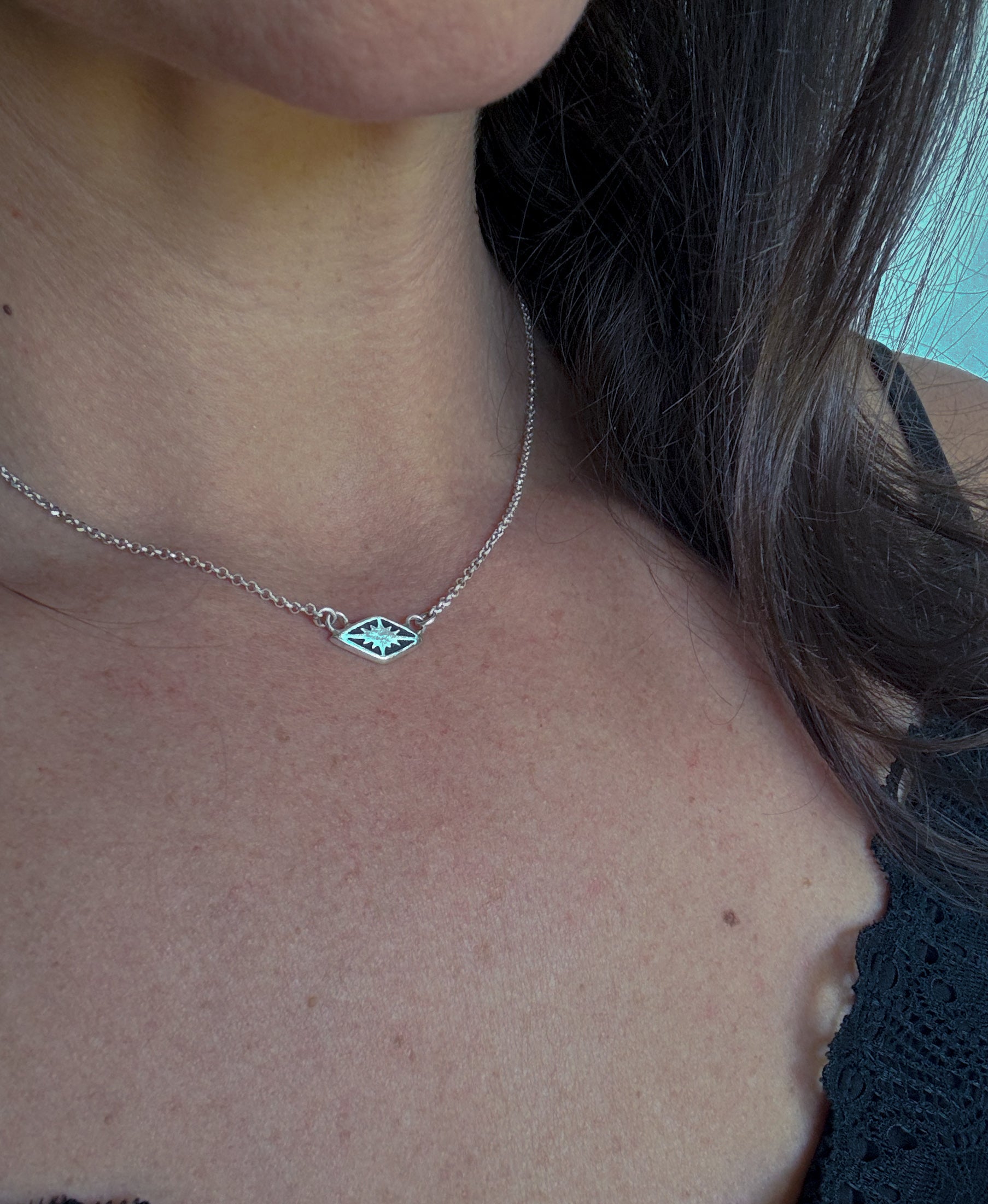 North Star Layering Necklace | Sterling SIlver