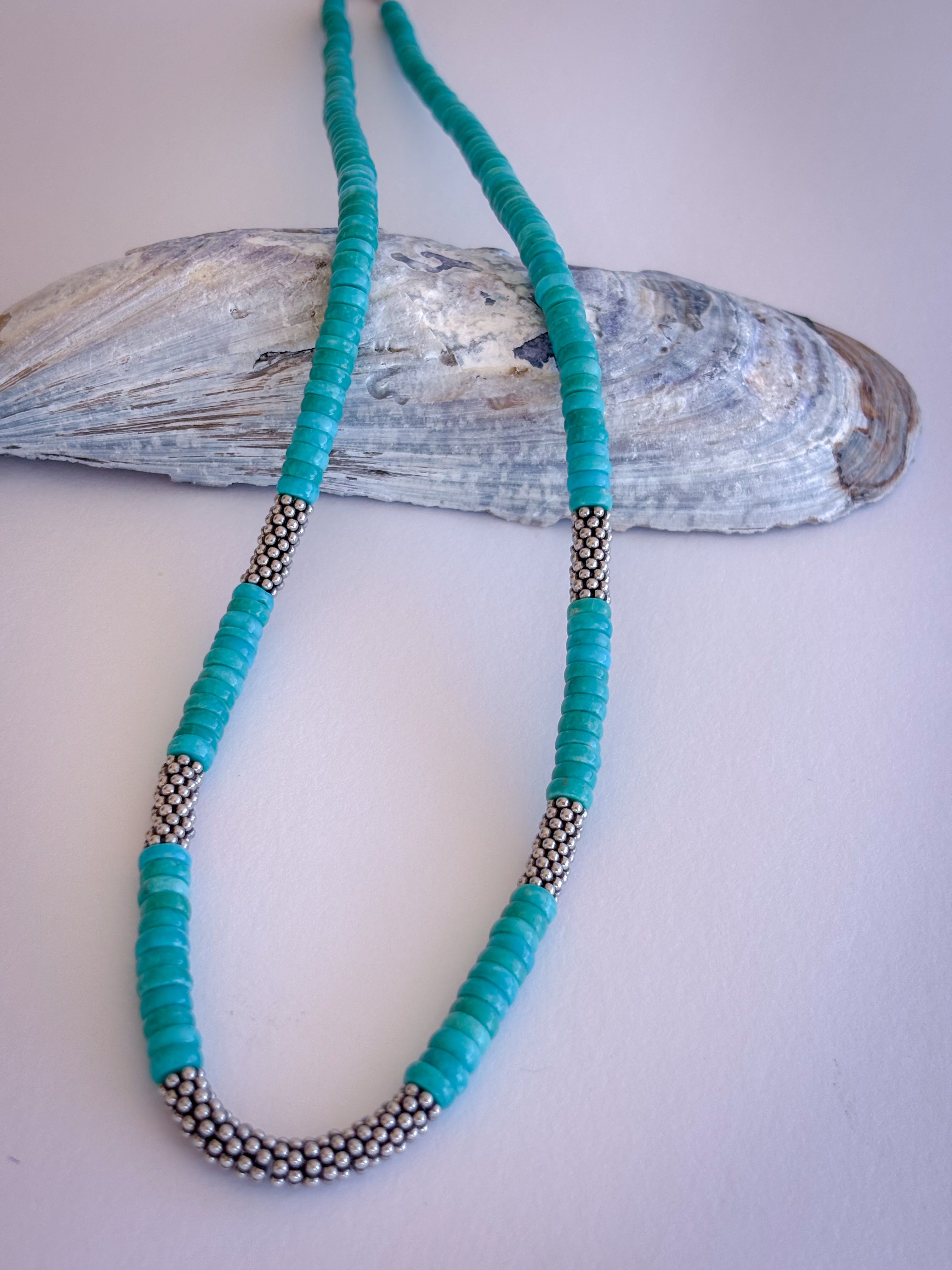 Turquoise Beaded Necklace