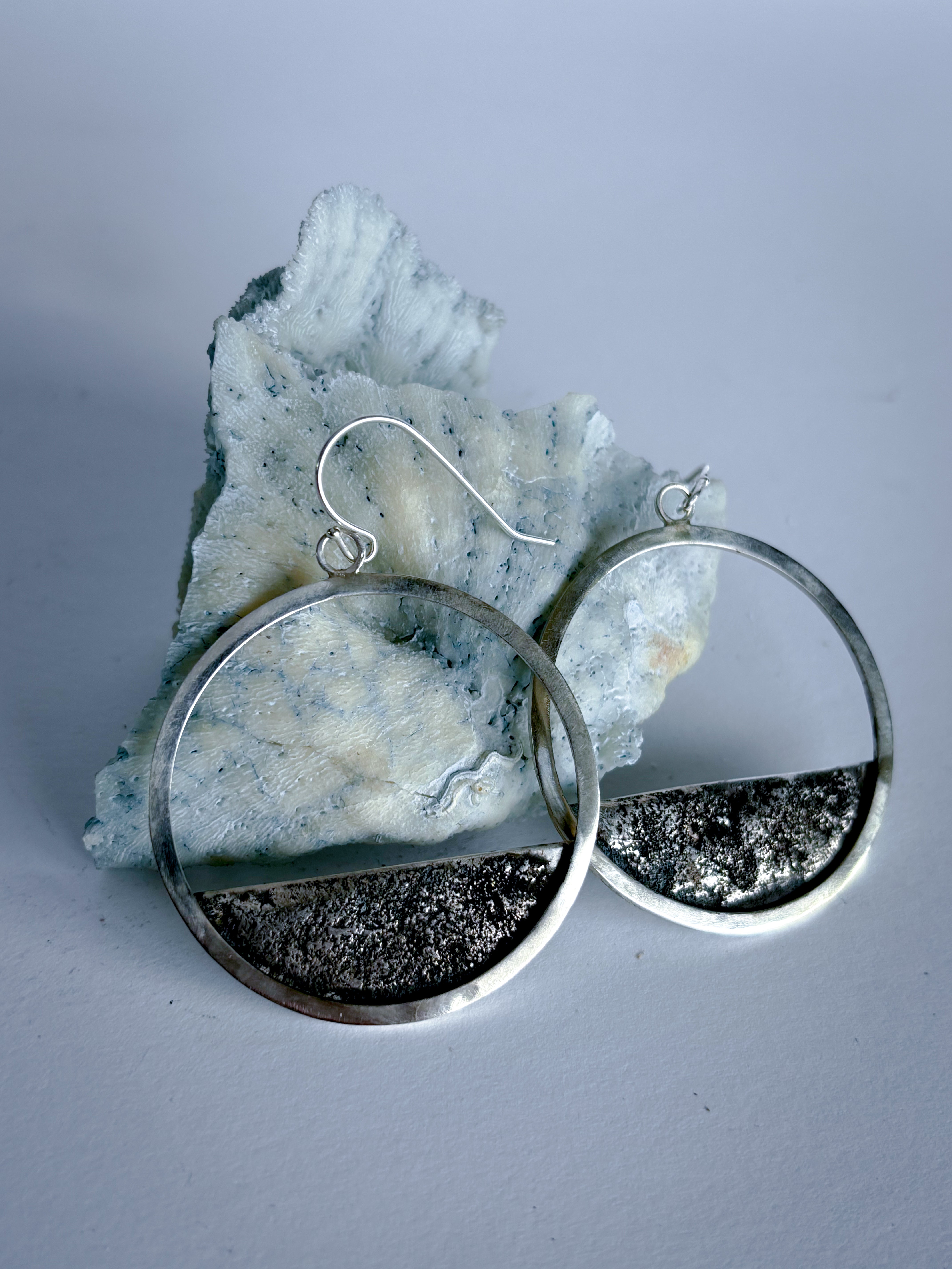 Sandscape Sterling Silver Earrings