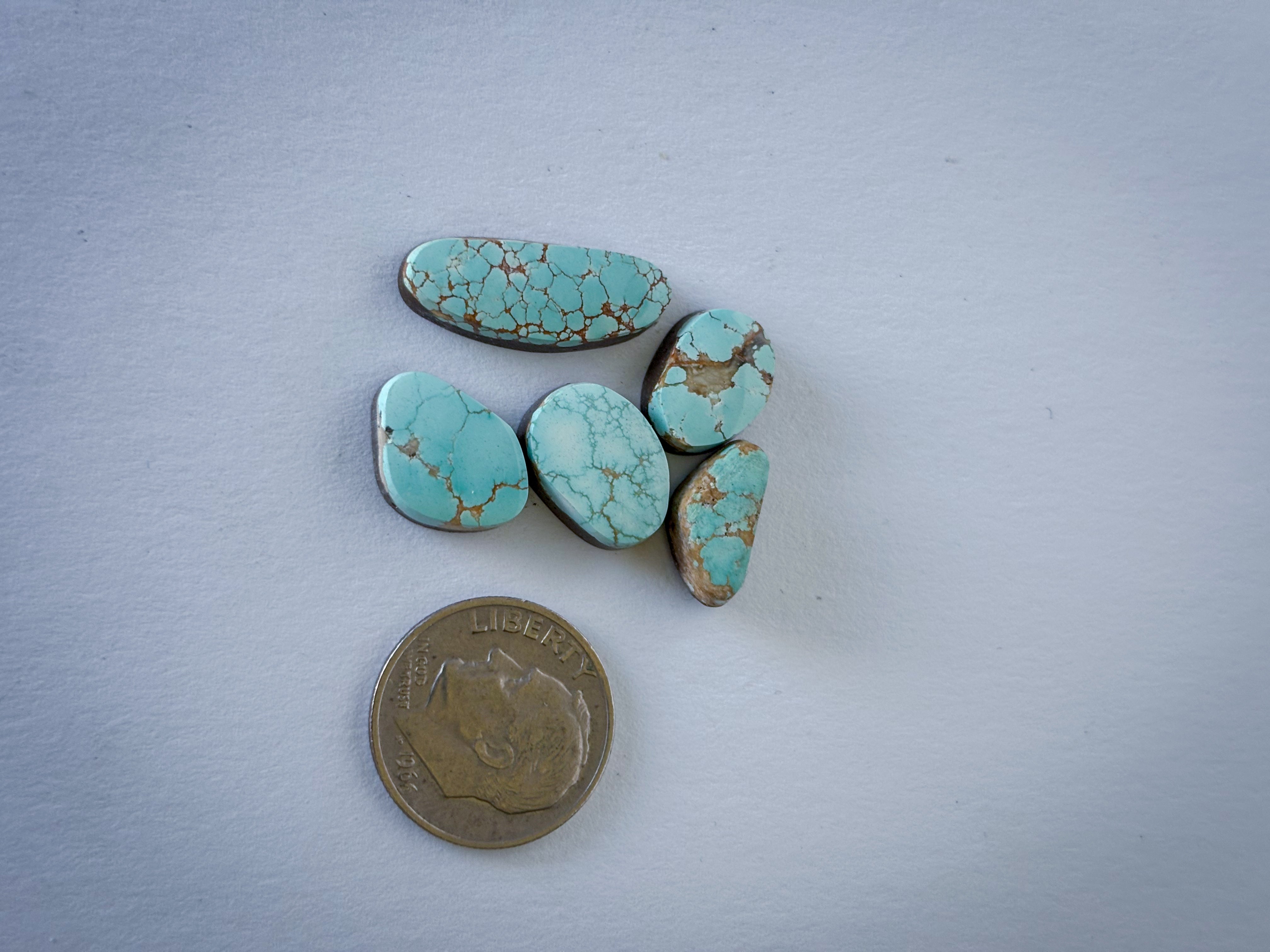 Dry Creek Turquoise Cabochons