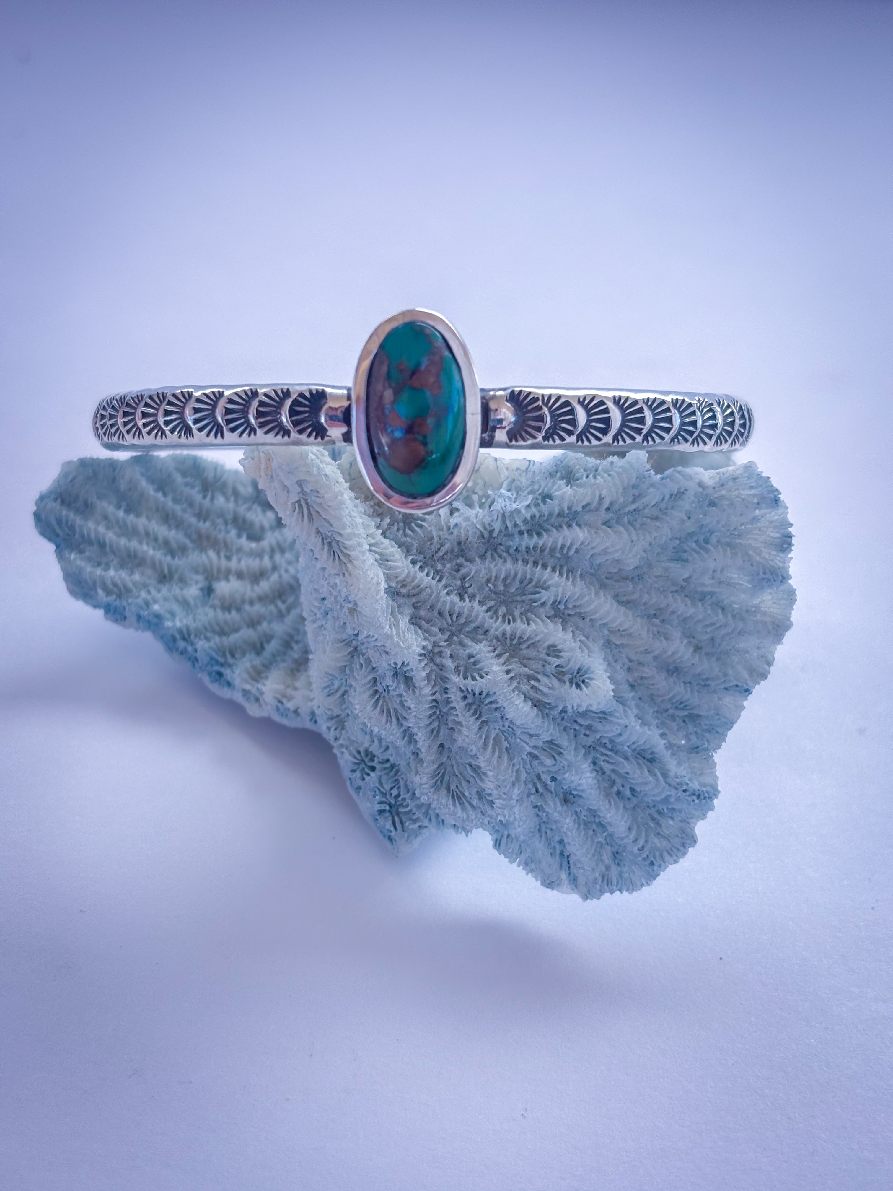 Radiant Bracelet | Royston Turquoise & Sterling Silver