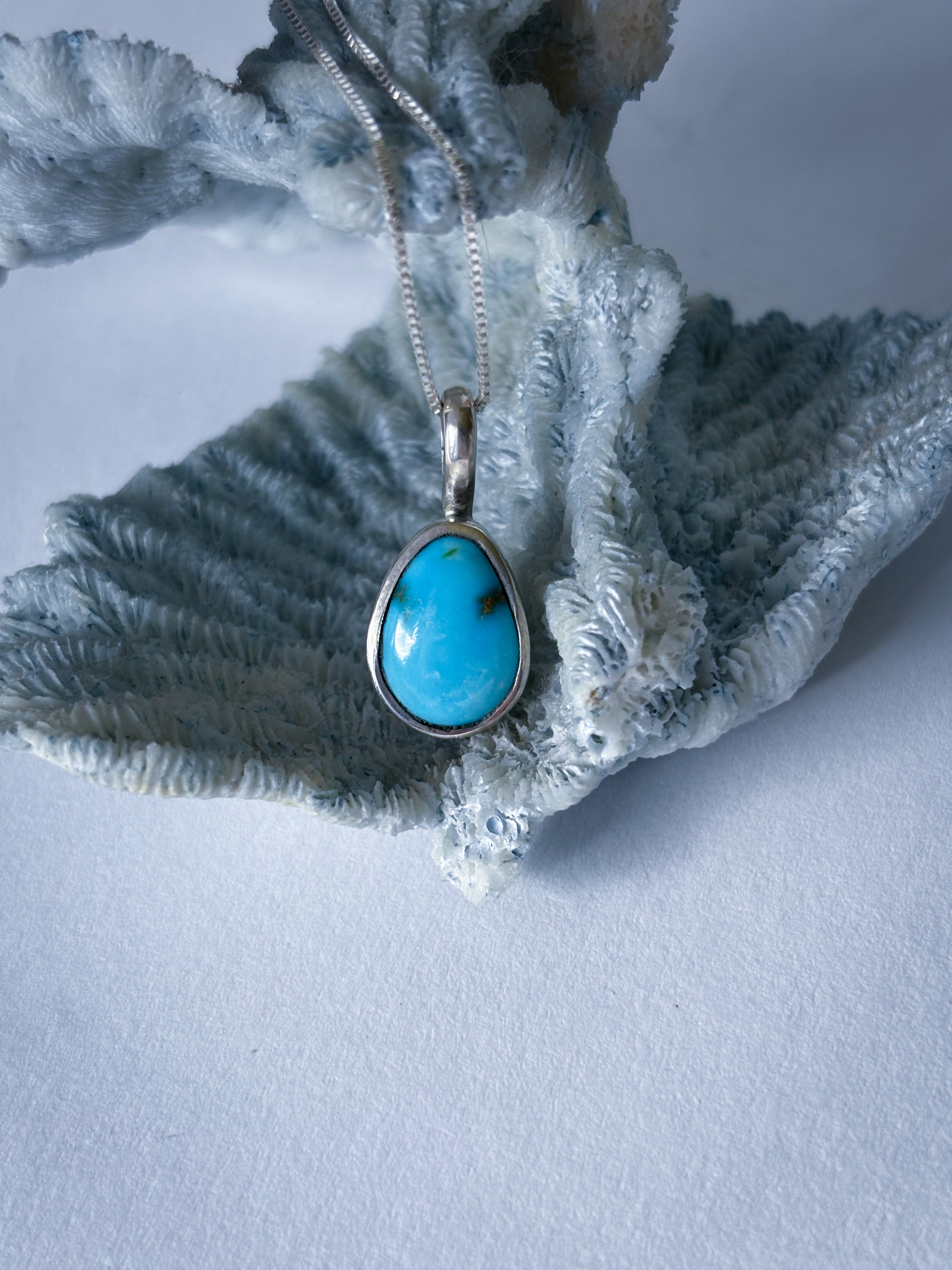 Blue Ridge Turquoise Charm Necklace