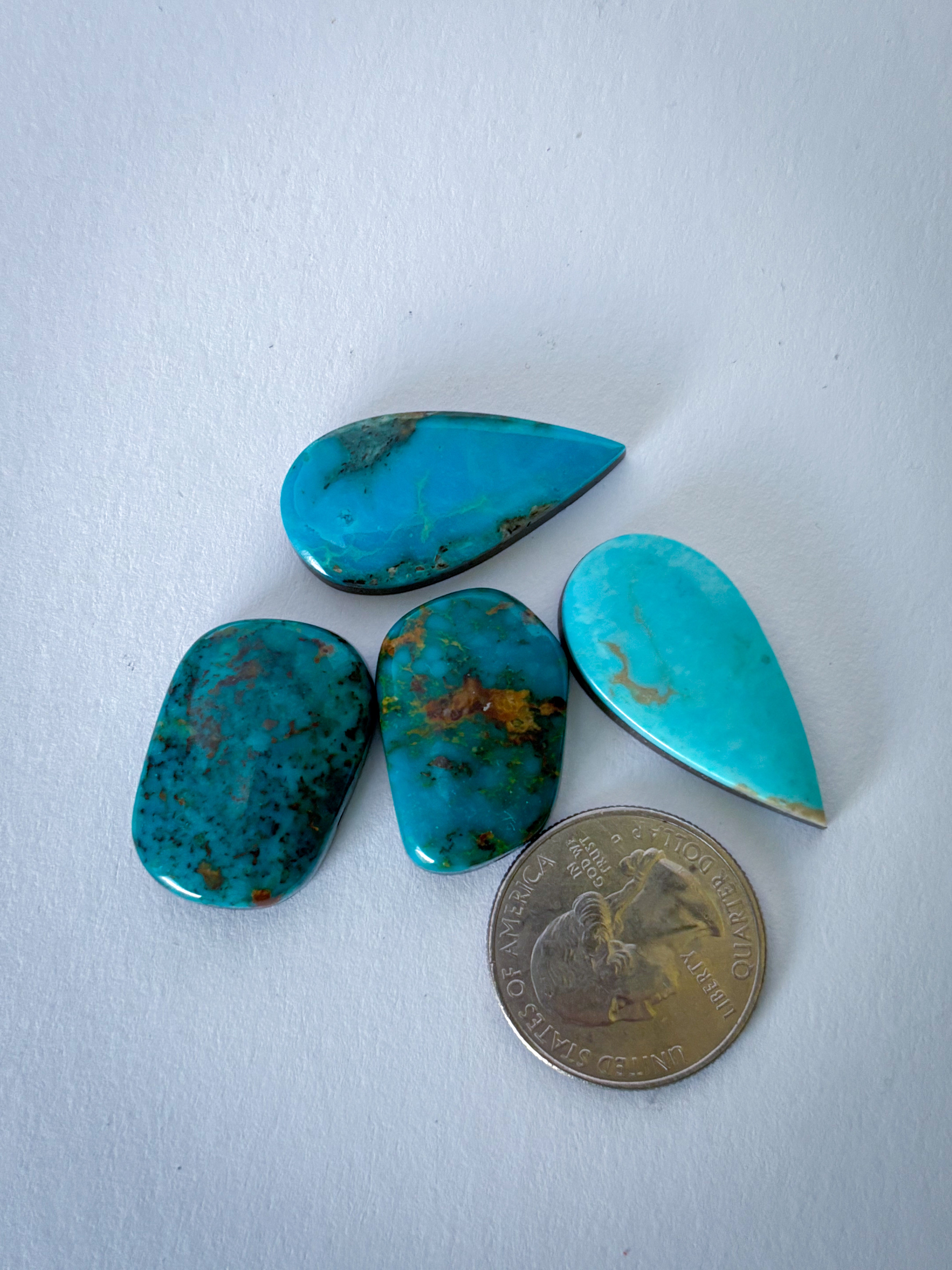 Kingman Turquoise Cabochons